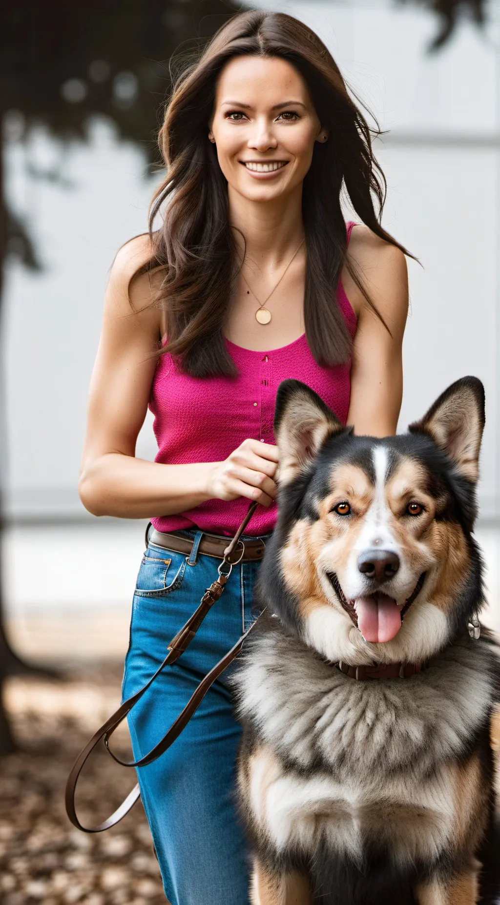 ai character: Jenna. background