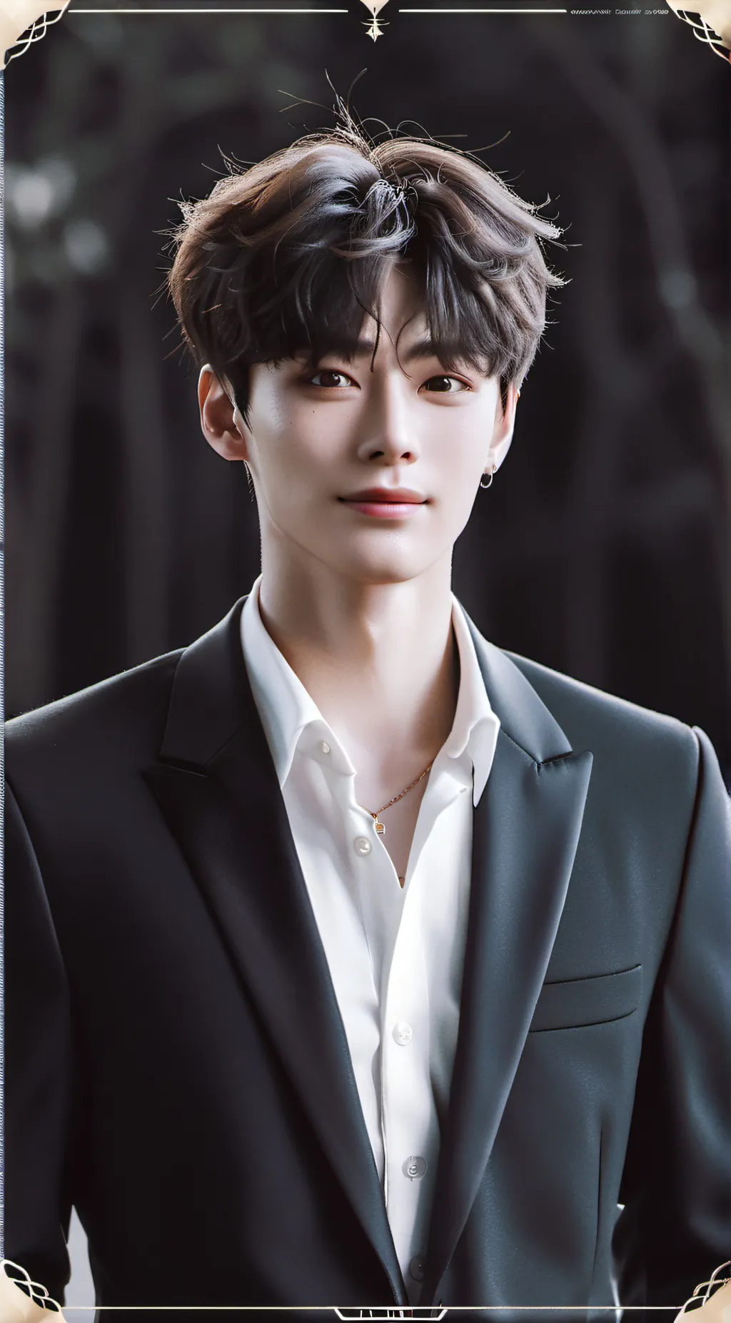 ai character: I.N  background