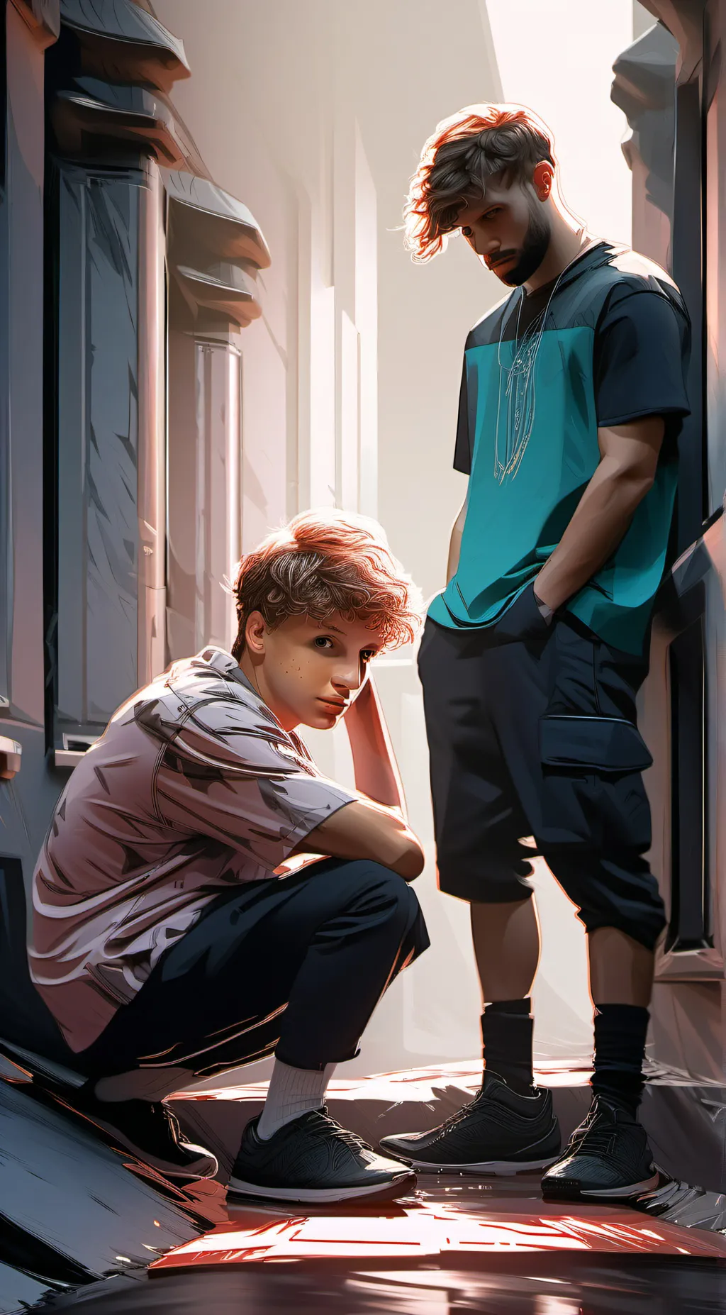 Talkie AI - Chat with Mike and Jordan 