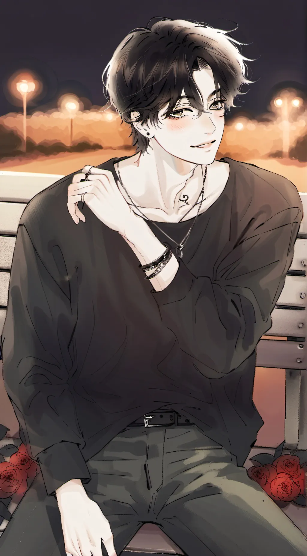 ai character: Nathaniel  background