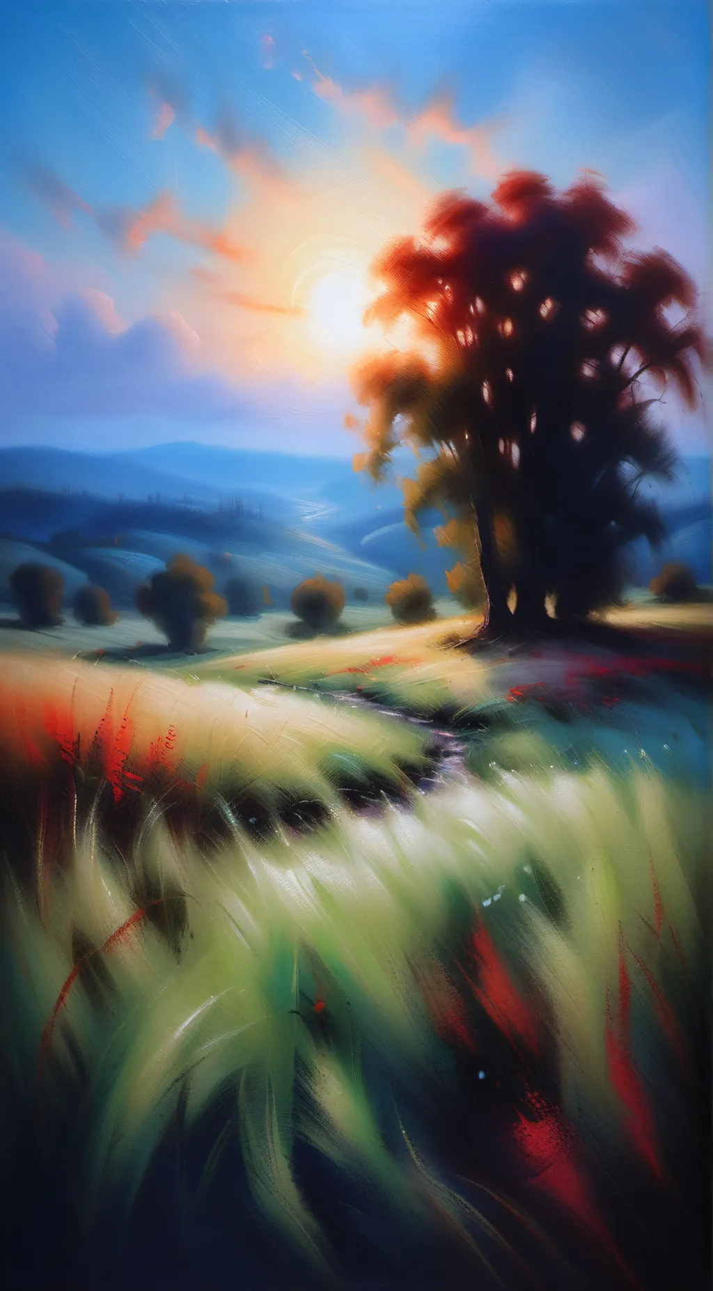 ai character: go touch grass💀💀 background