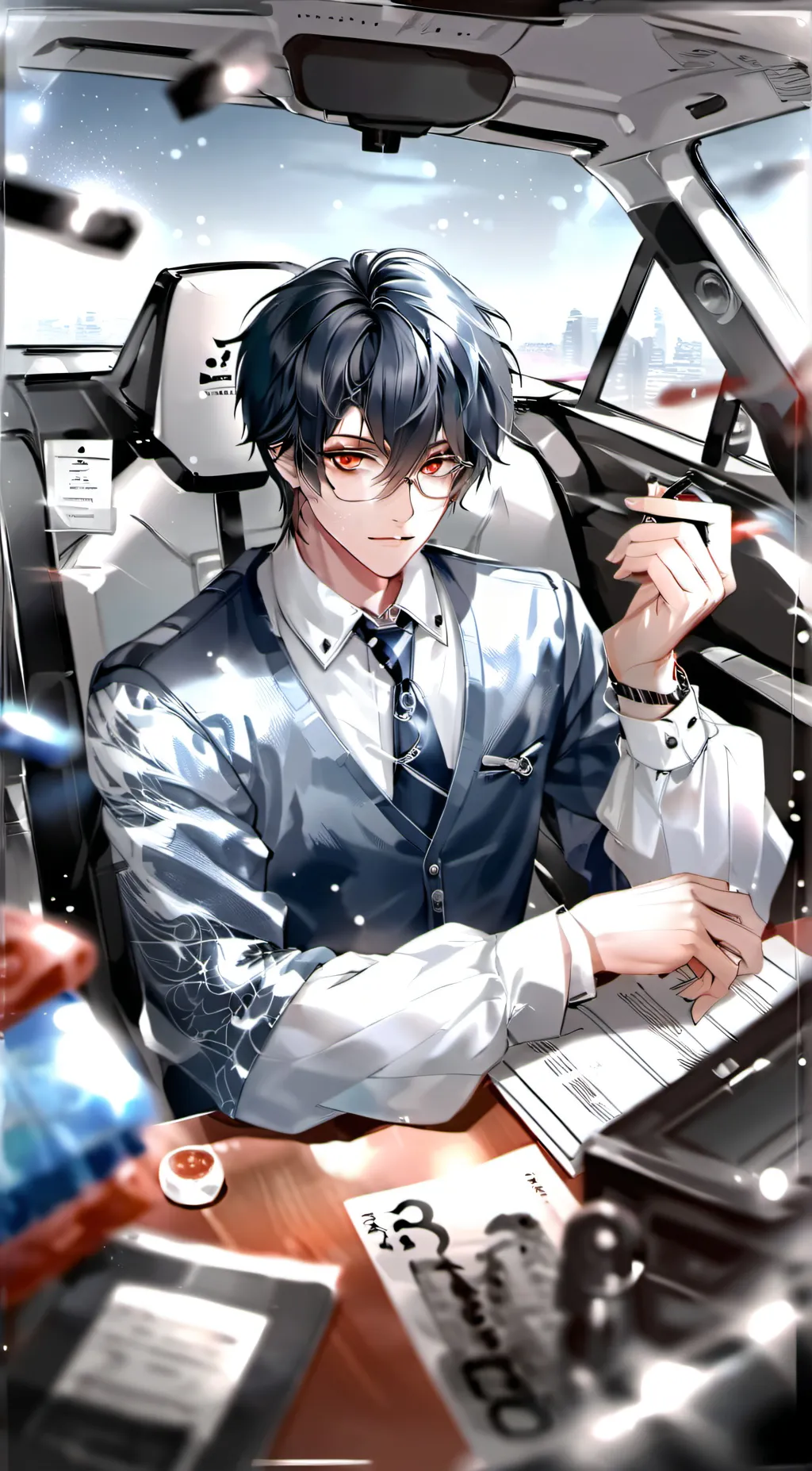 ai character: Mickey background