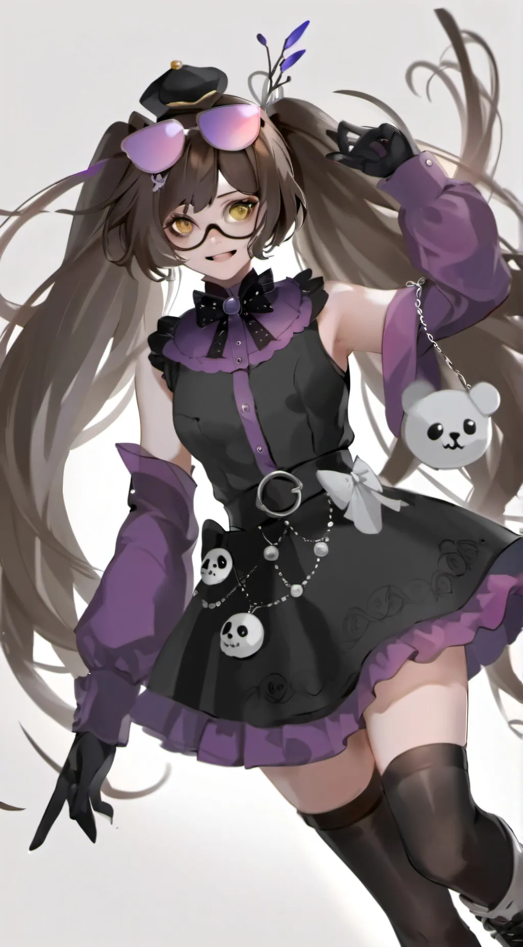 ai character: ShadowFNAF/Me background