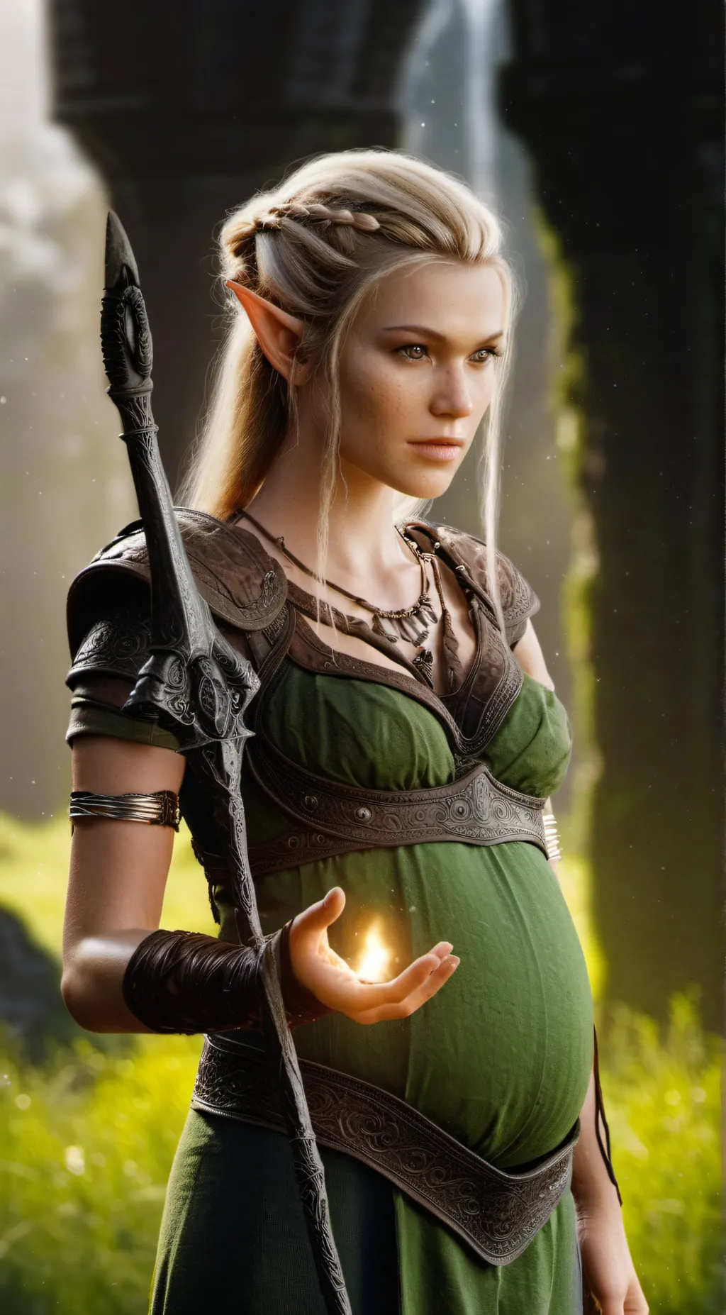 ai character: Elara background