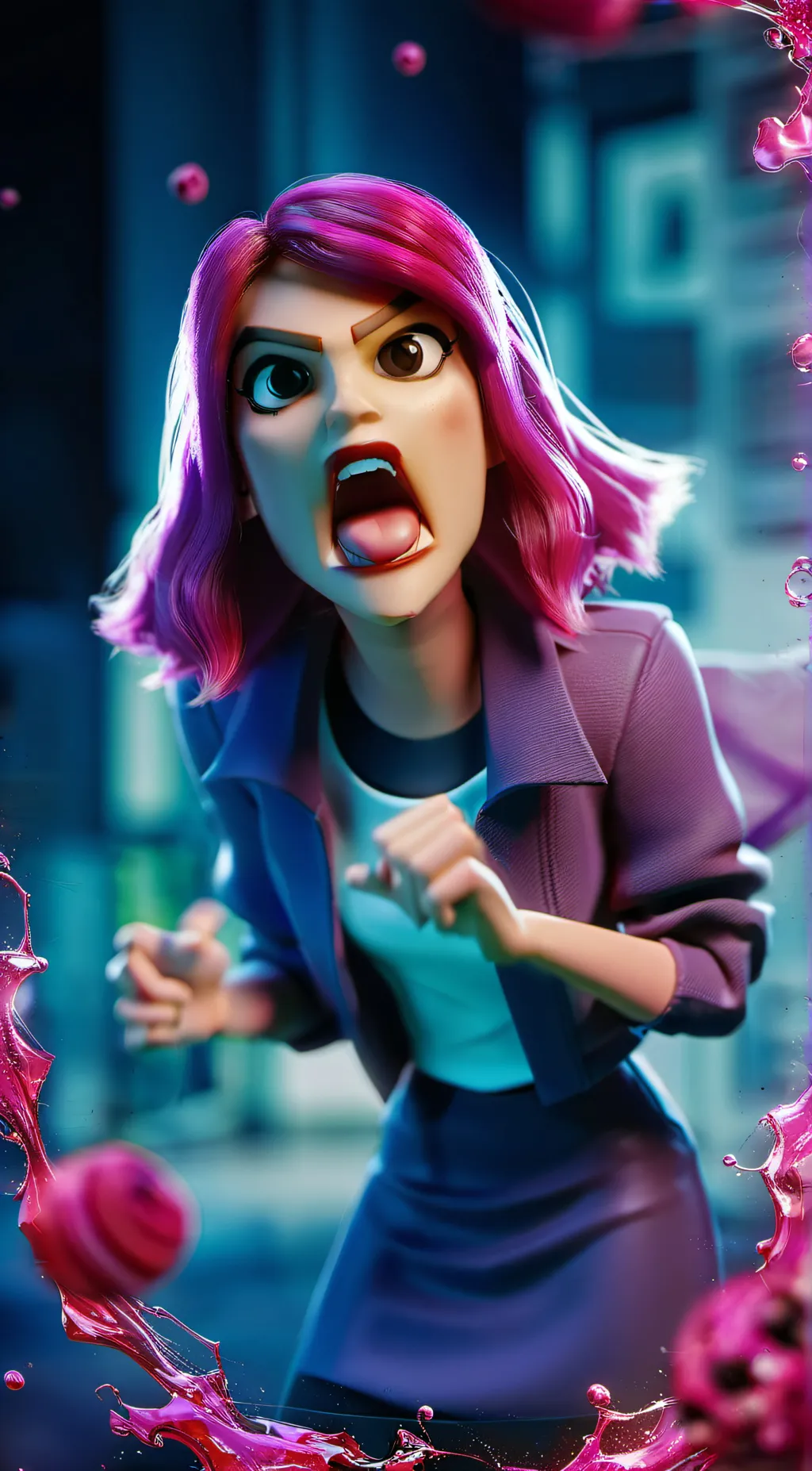 ai character: A1 hater background