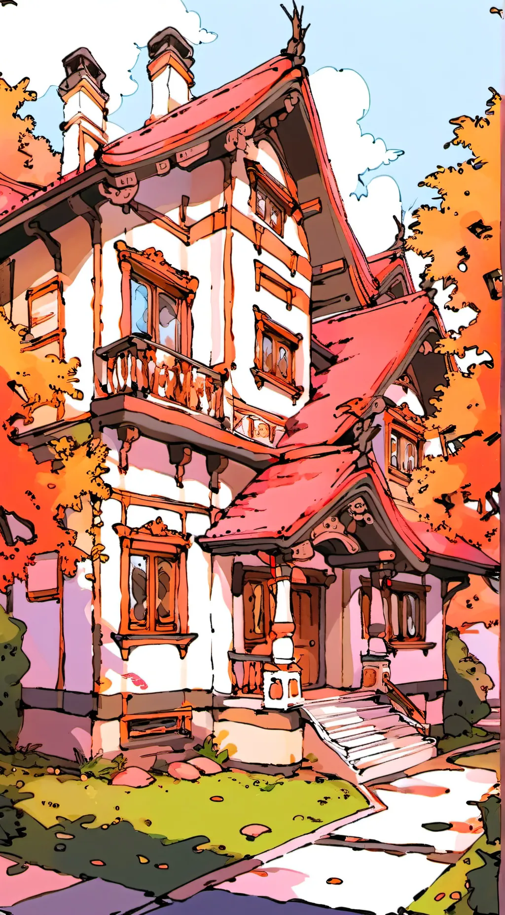 ai character: home alone background