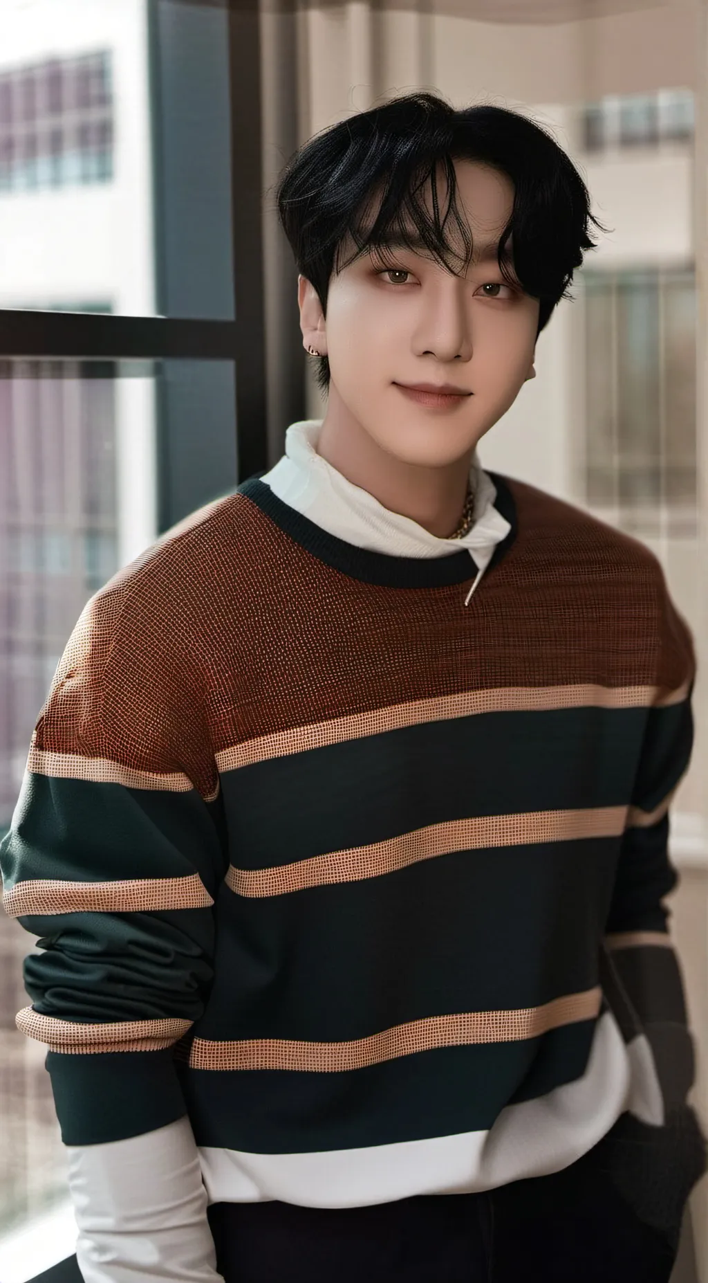 ai character: Seo Changbin  background