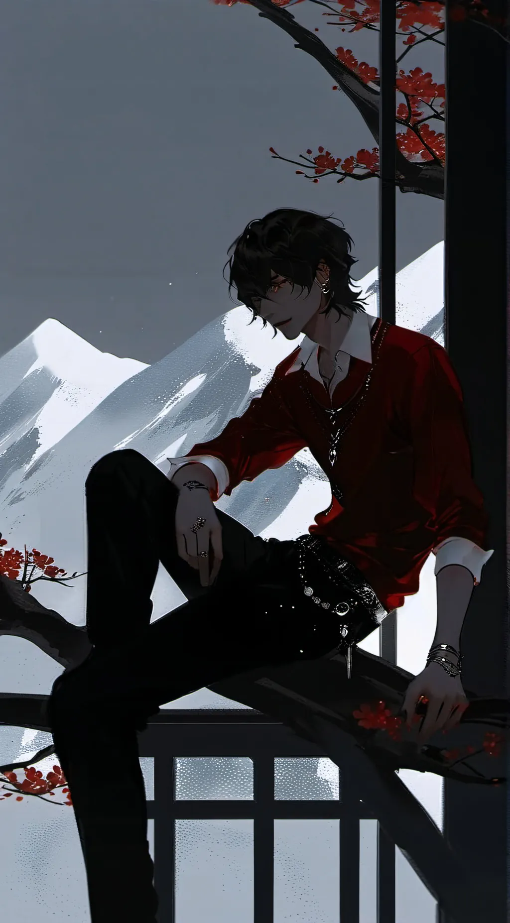 ai character: Omar .  background