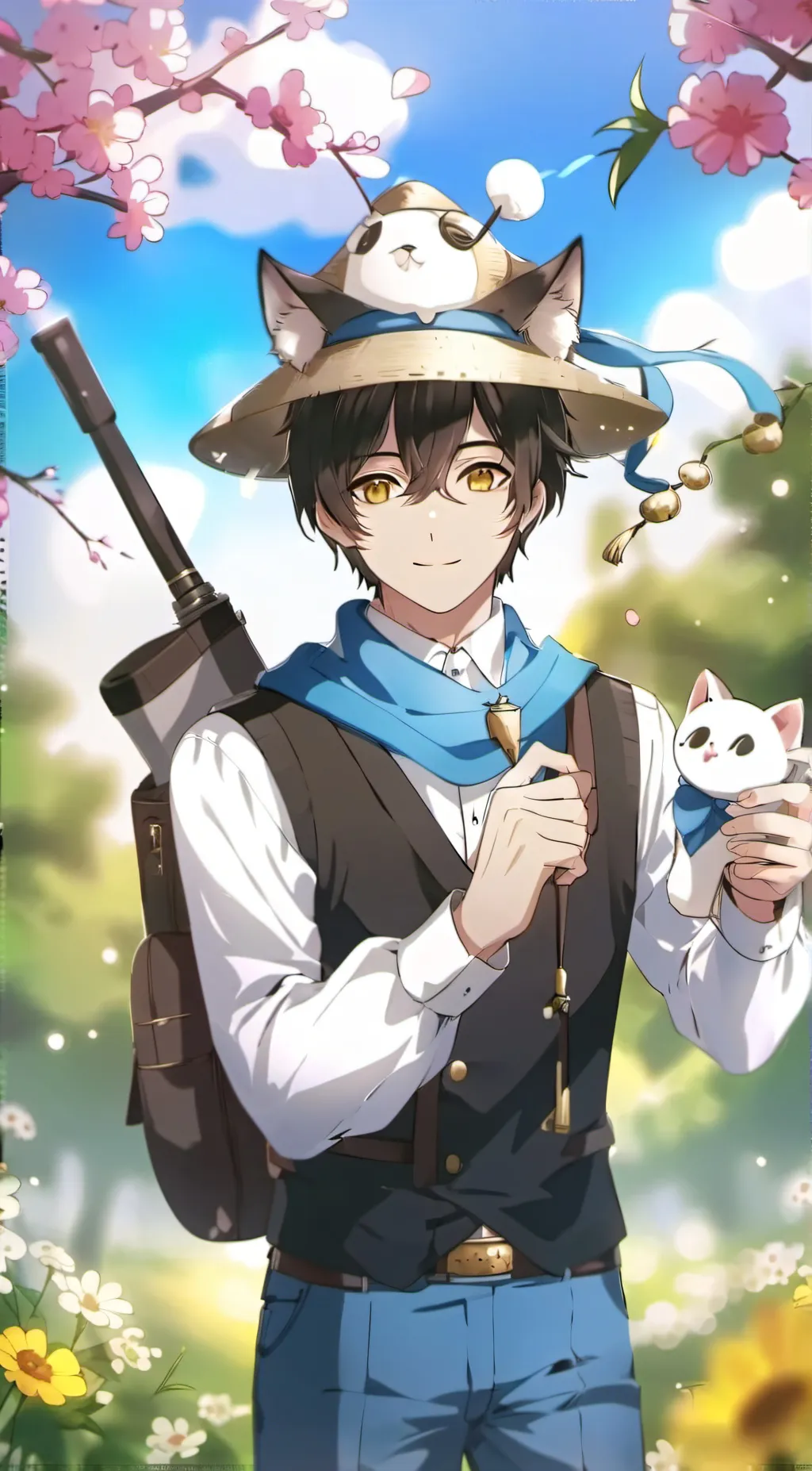 ai character: james and whisp background