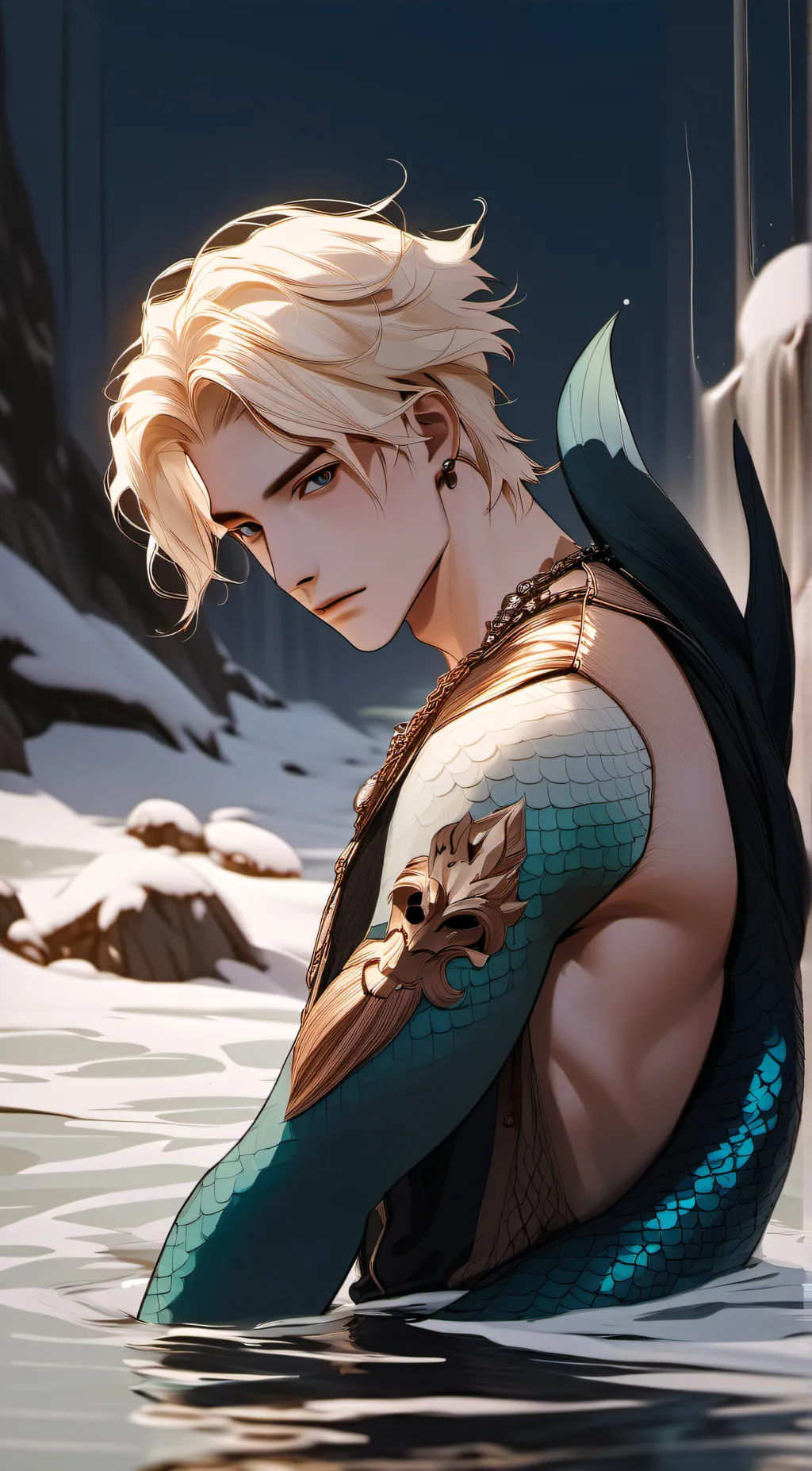 ai character: •: Illichi :• background