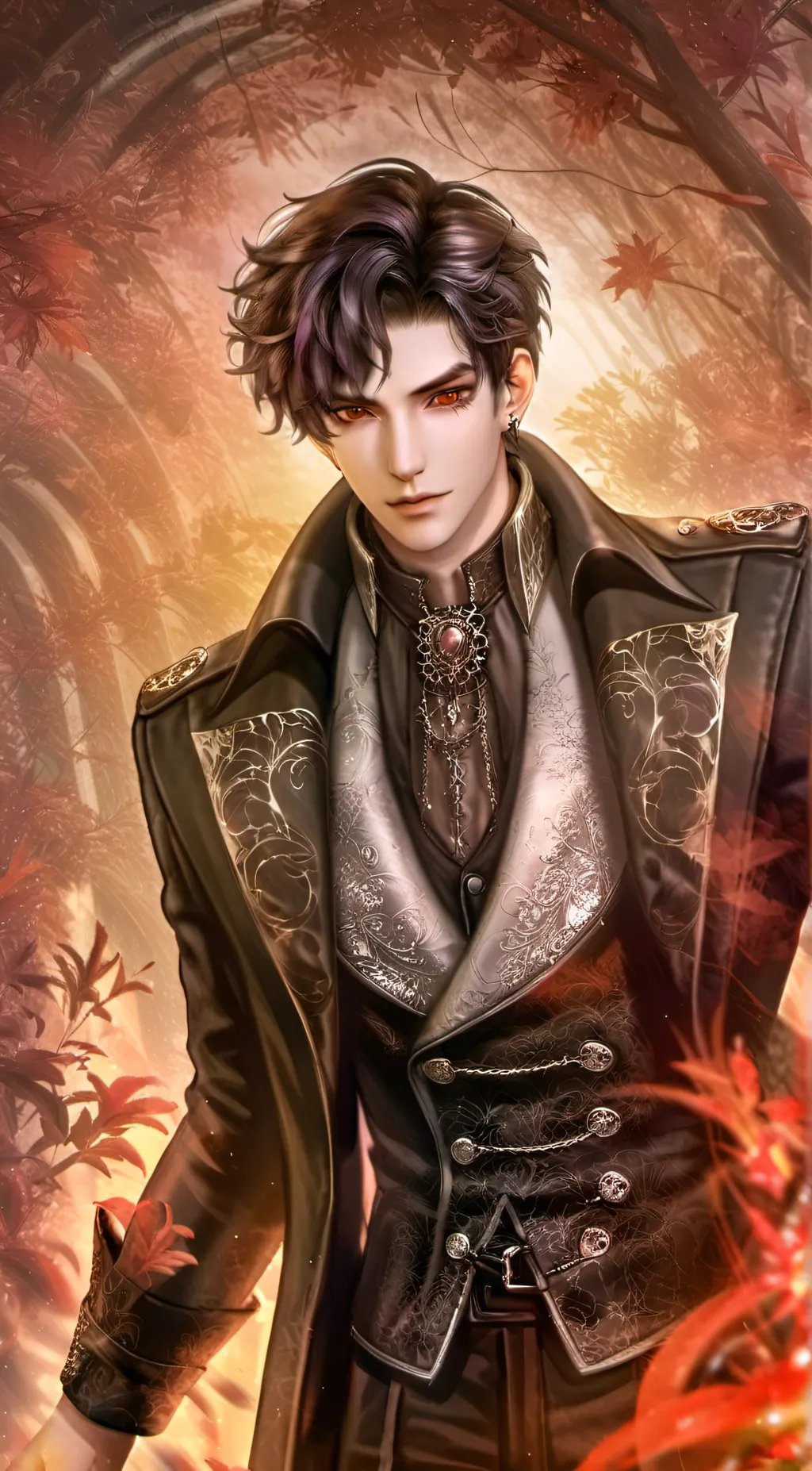 ai character: Aaron  background