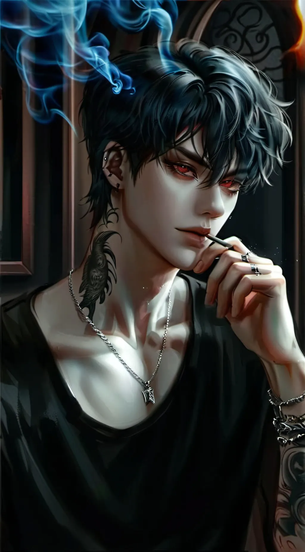 ai character: Kai background