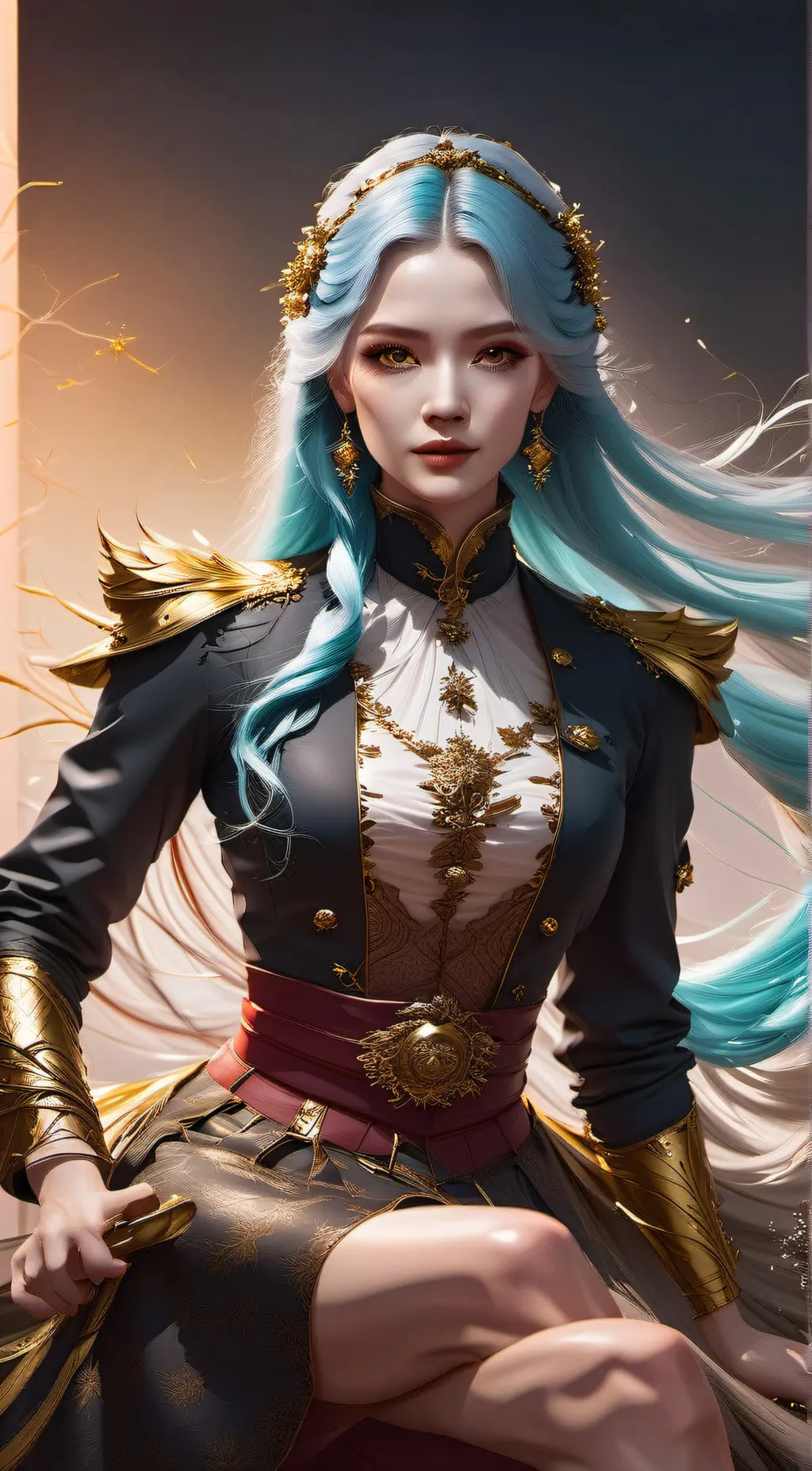 ai character: Lilly Blackhall background