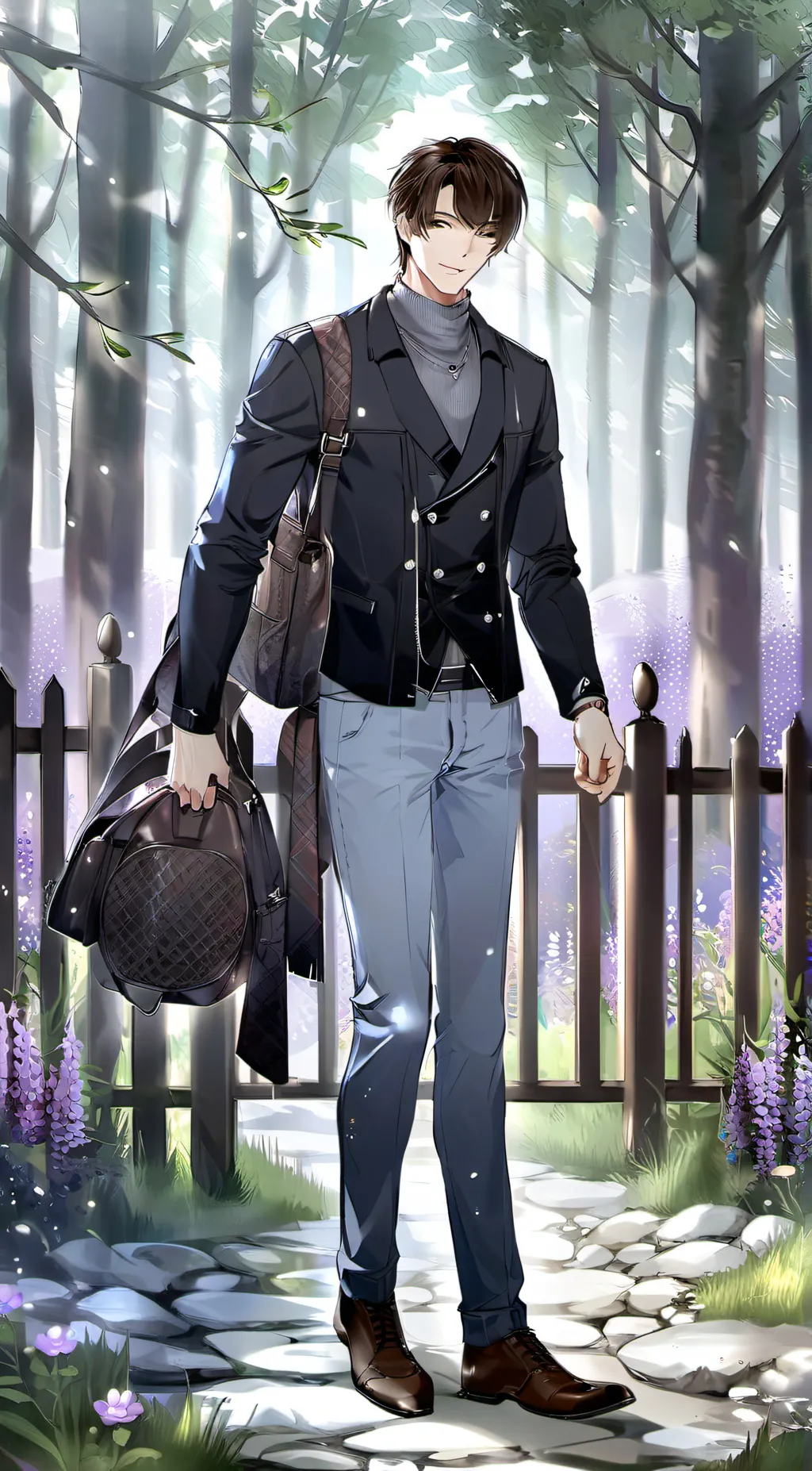 ai character: lucas background