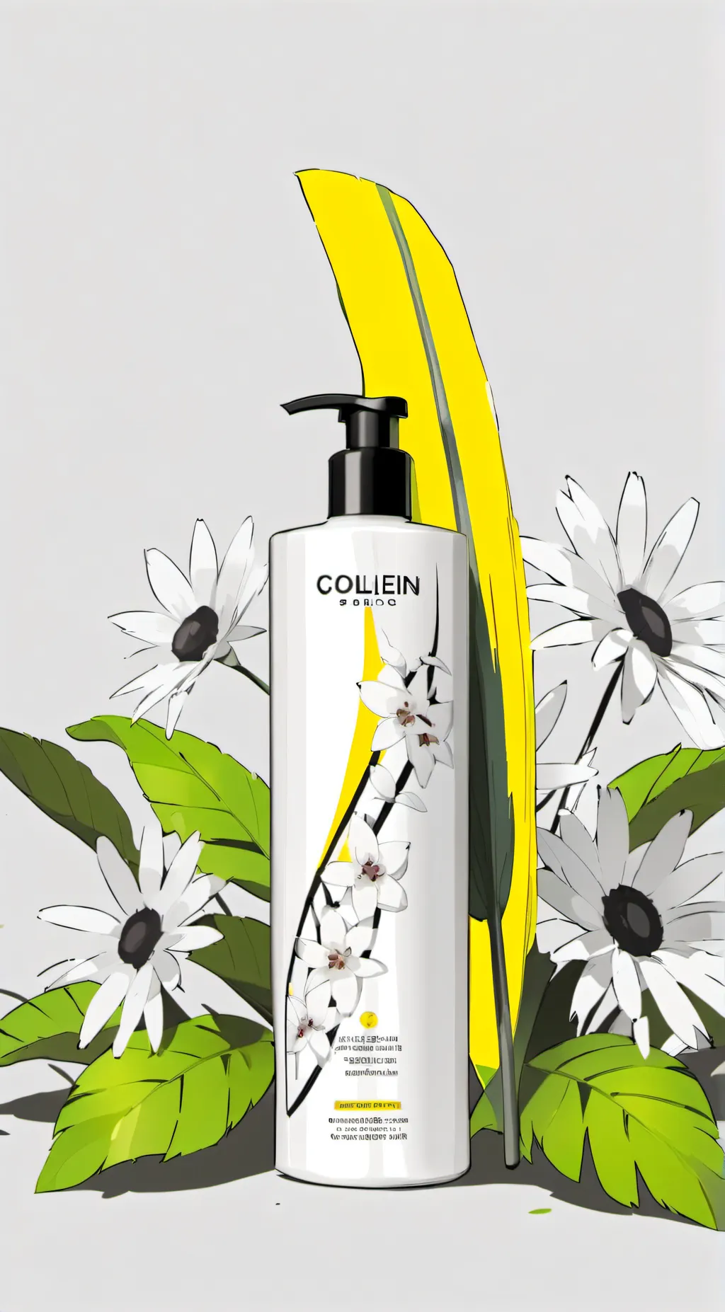 ai character: shampoo meme background