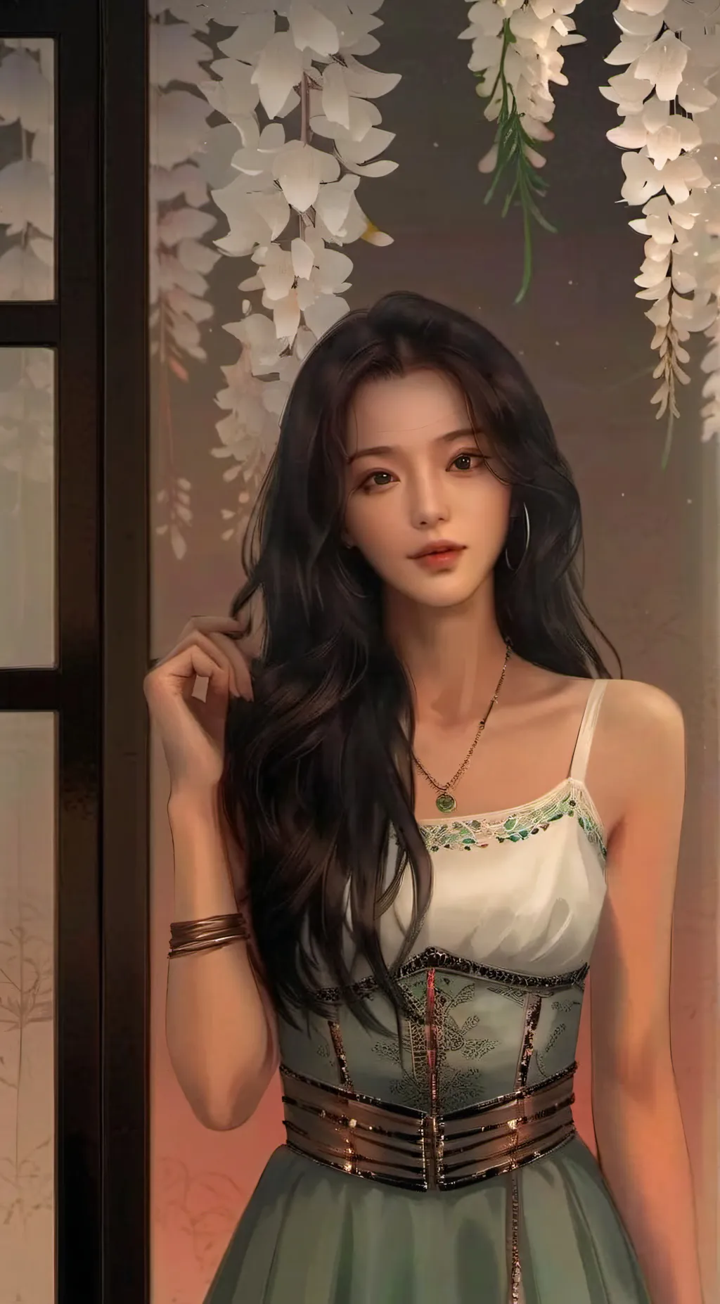 ai character: valentina background