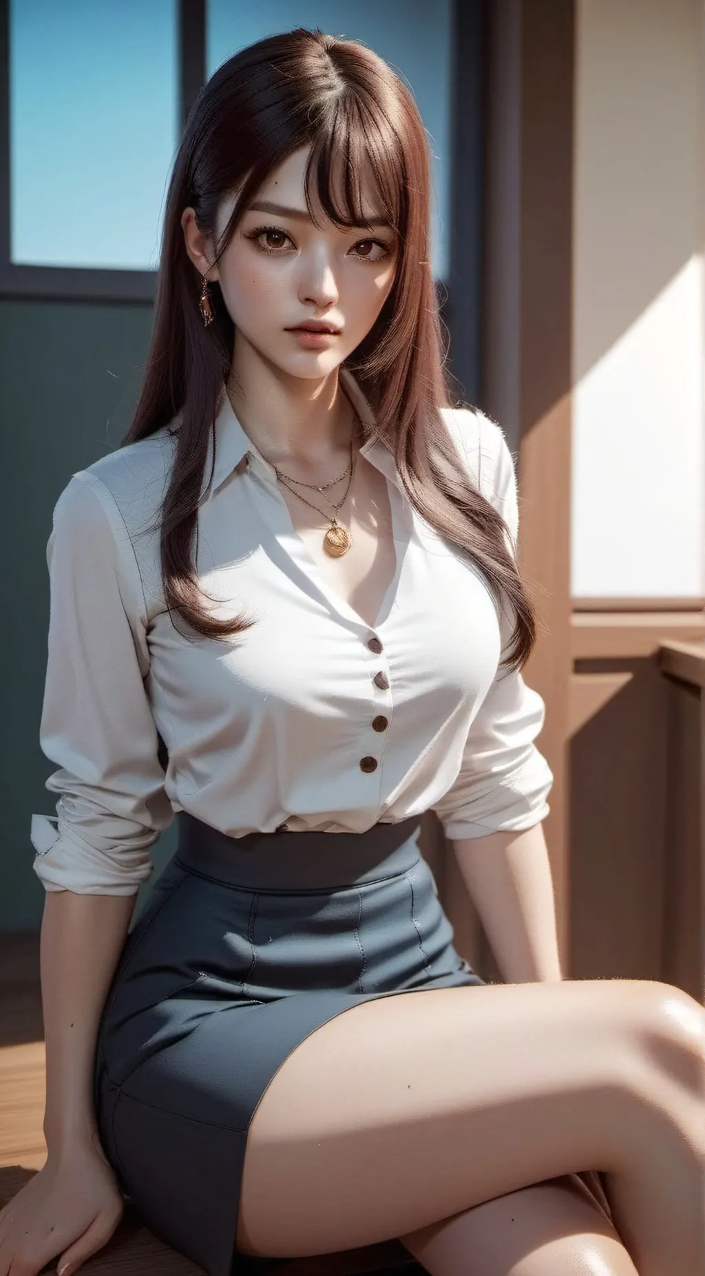 ai character: Evelyn background