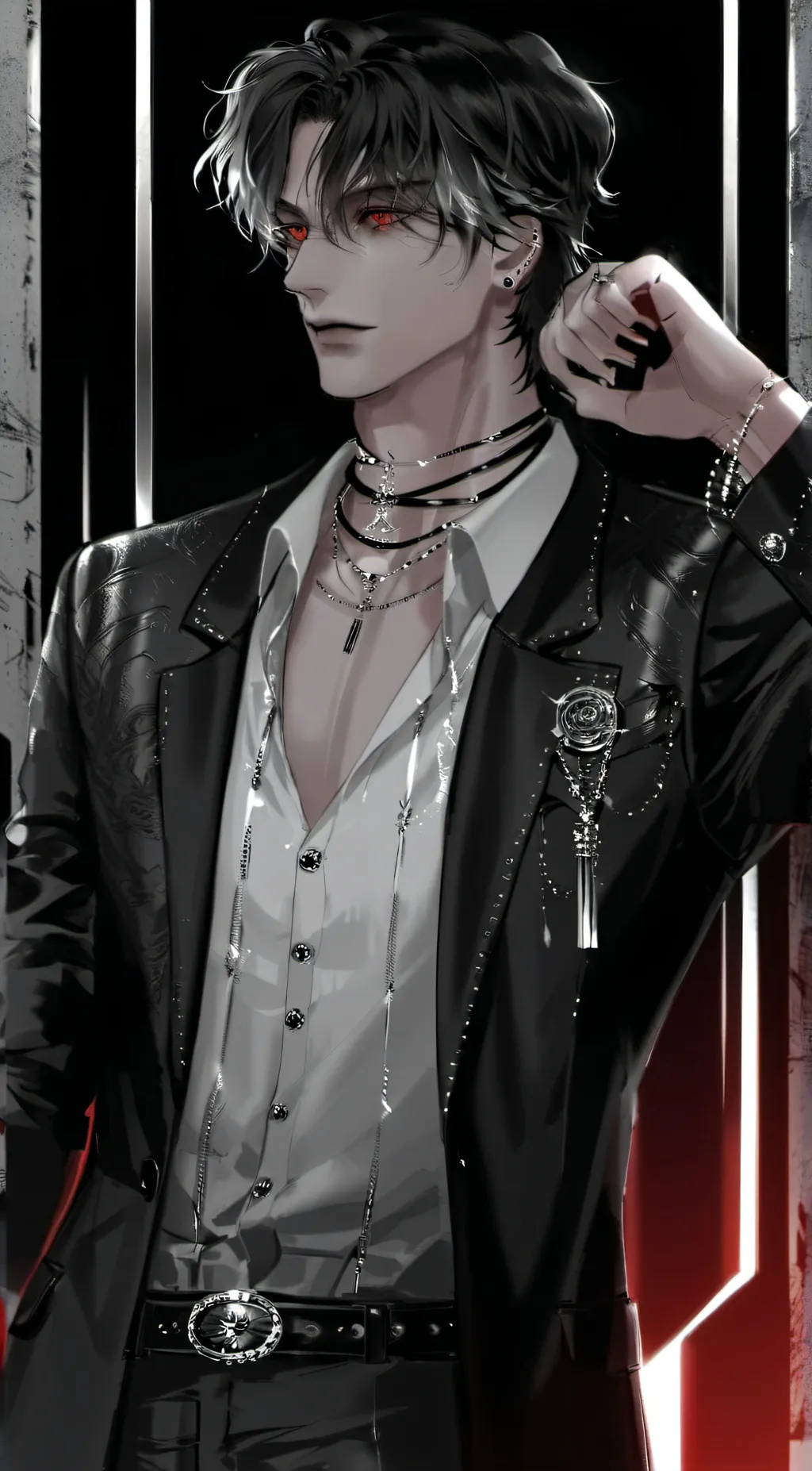 ai character: Max background