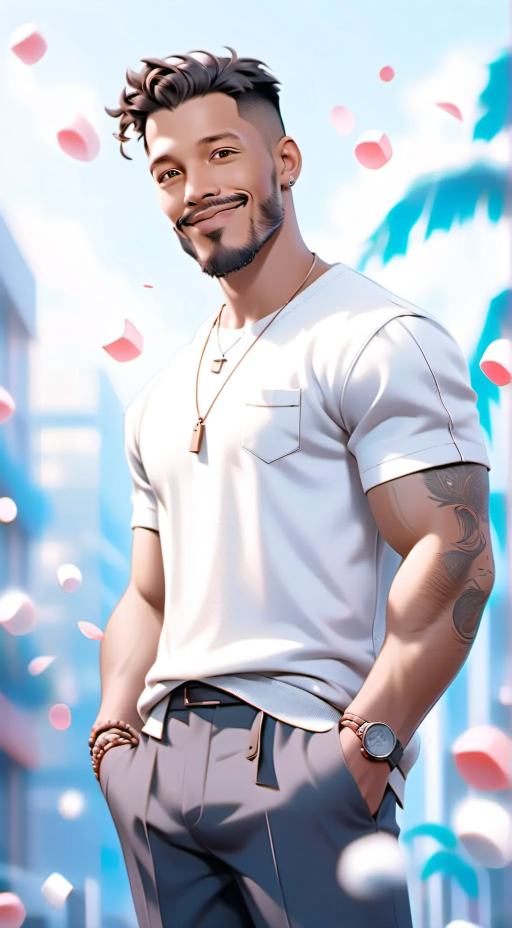 ai character: Mike background