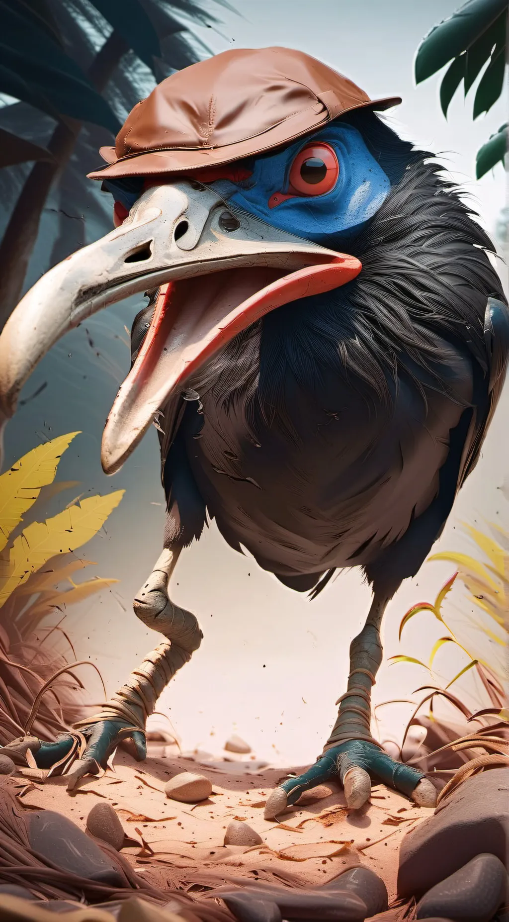 ai character: Drool background