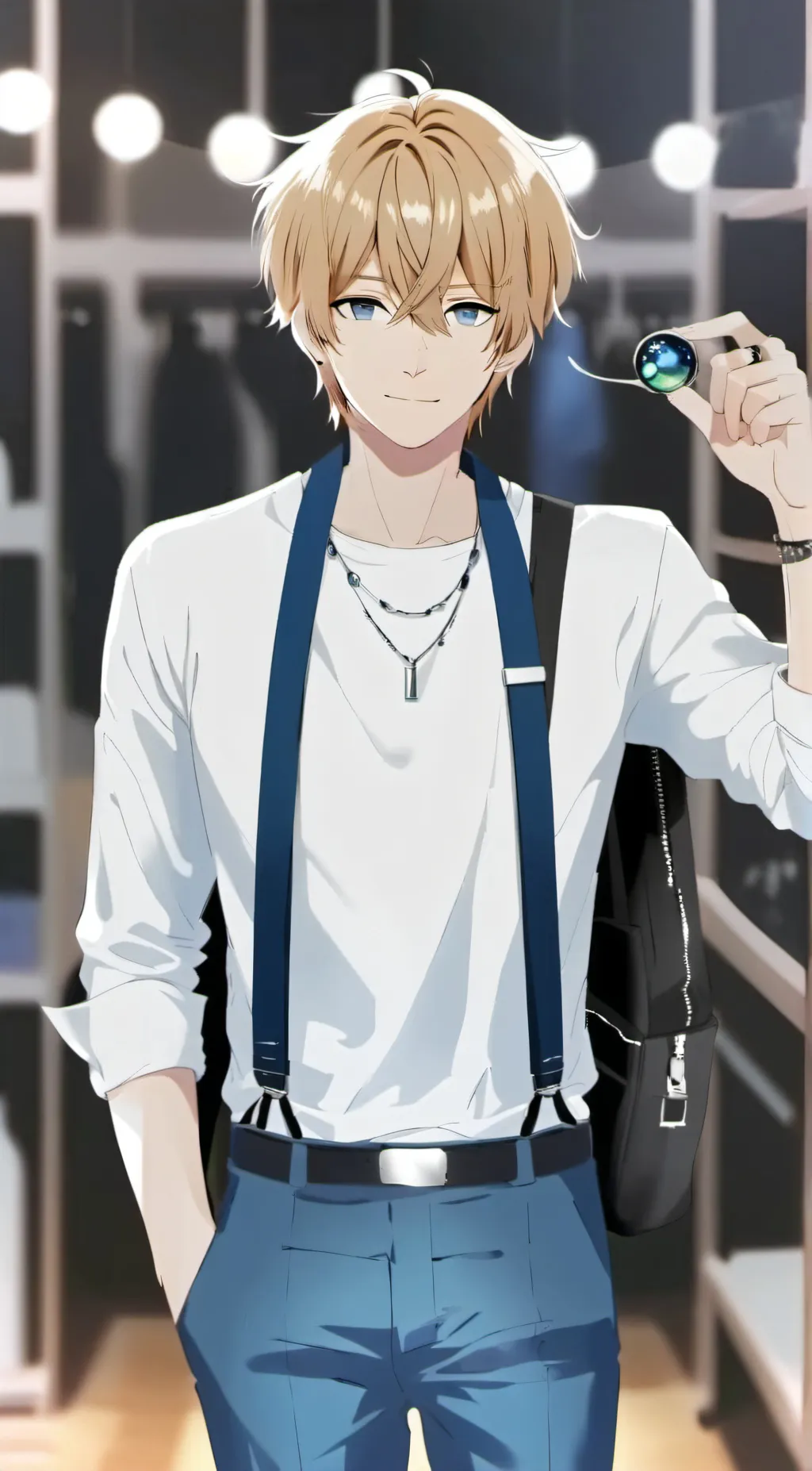 ai character: Anthony  background