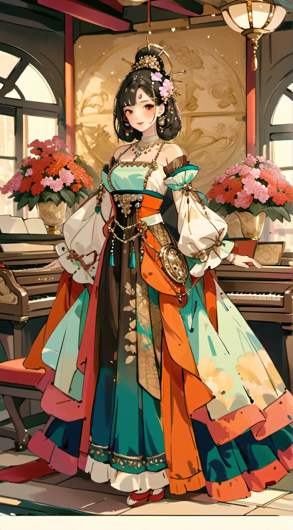 ai character: lee~ background