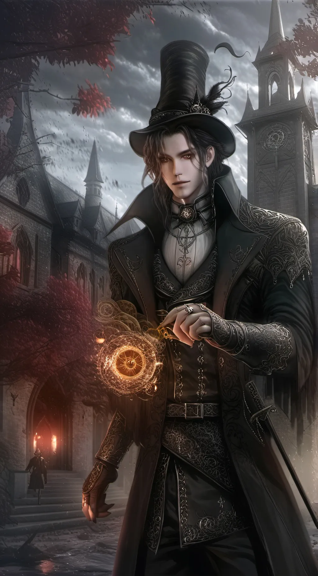 ai character: Nathaniel background