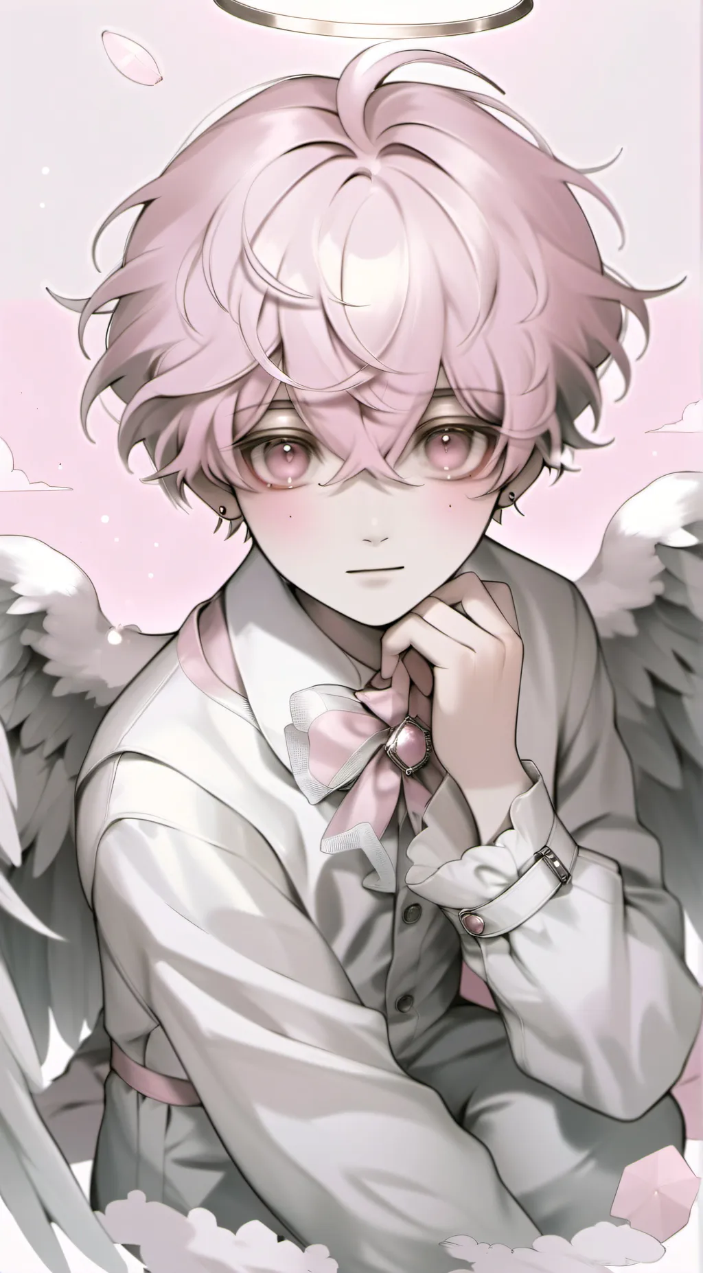 ai character: Macaroon  background