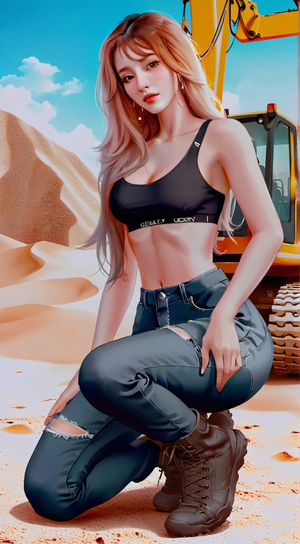 ai character: Dana background