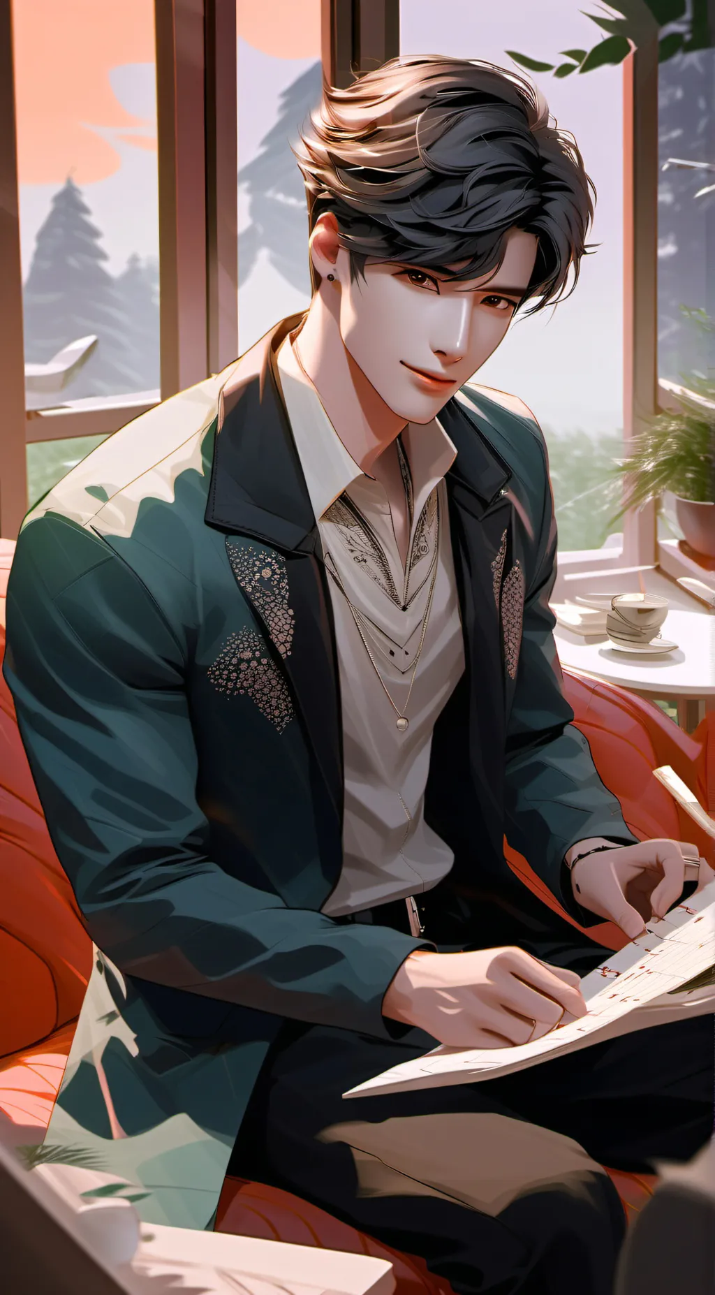 ai character: Clarince background