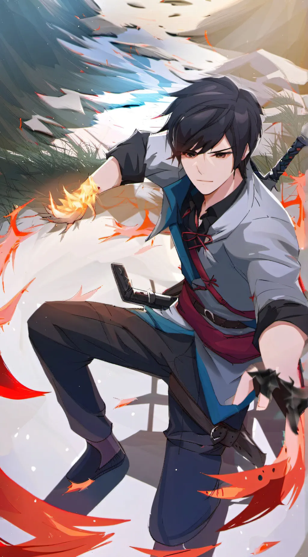 ai character: William  background