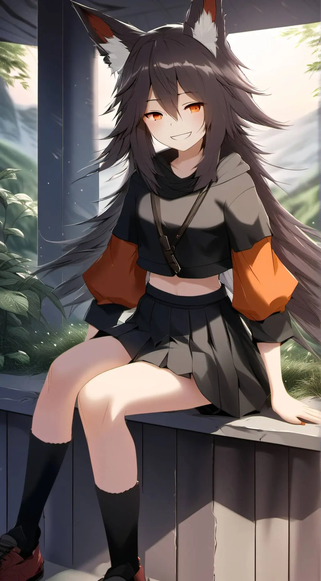 ai character: Satsu  background