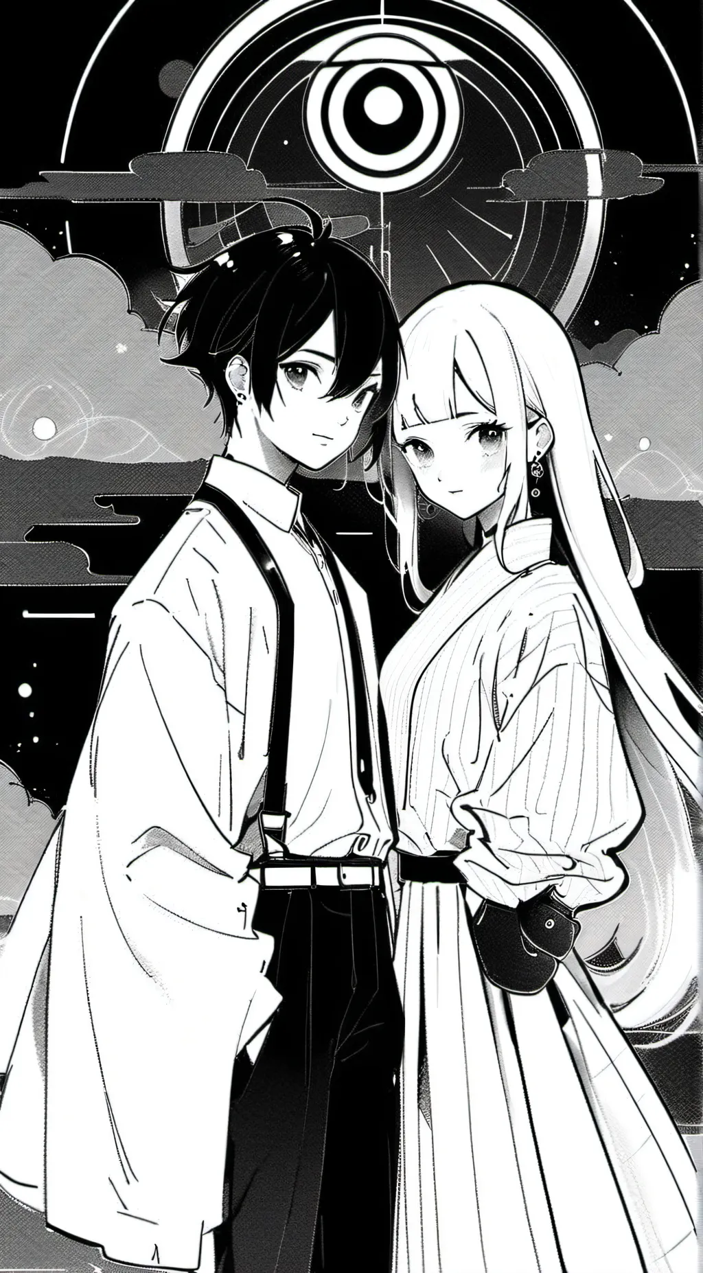 ai character: Zack and Zena2 background