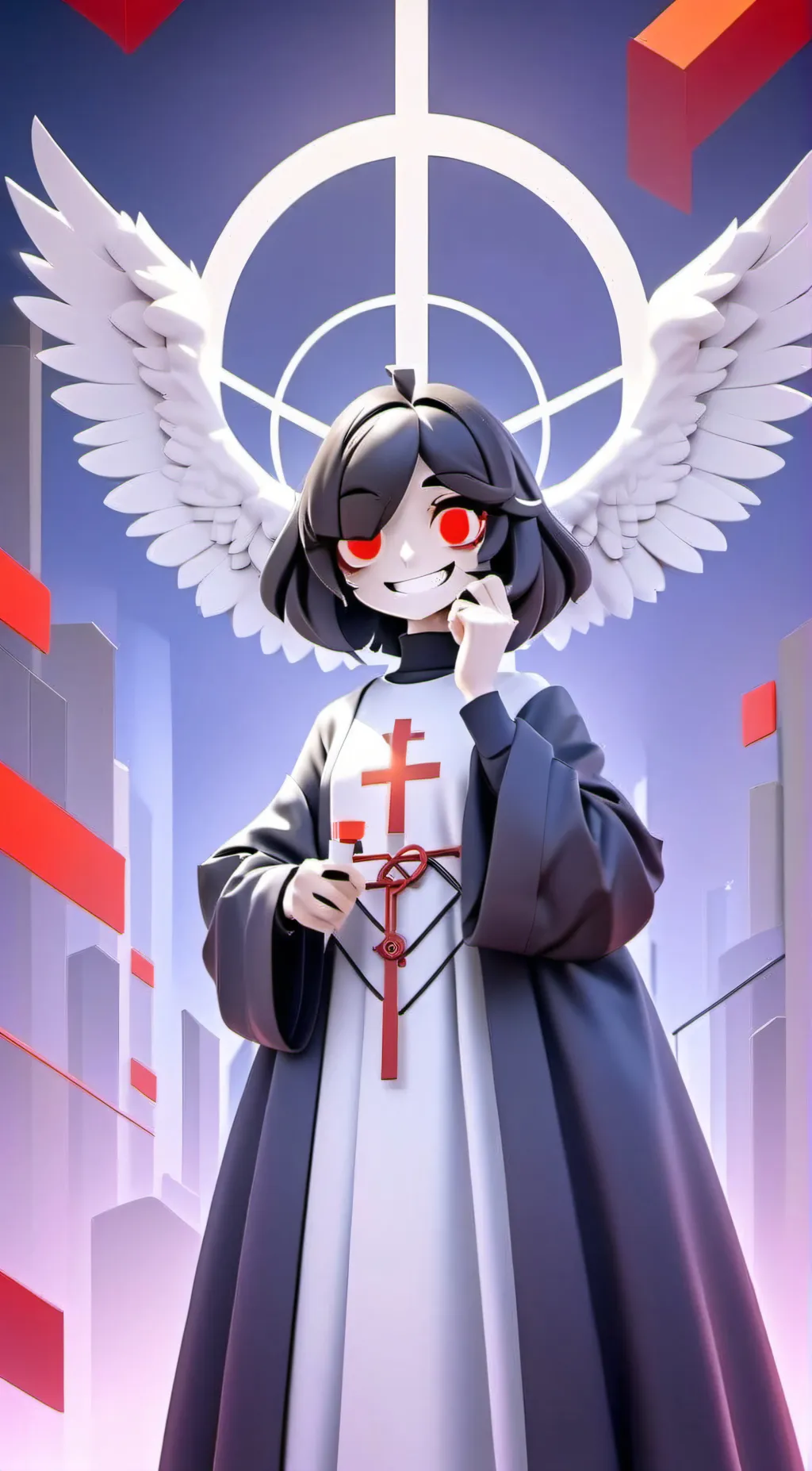 ai character: cartoon spider 🕷️ background