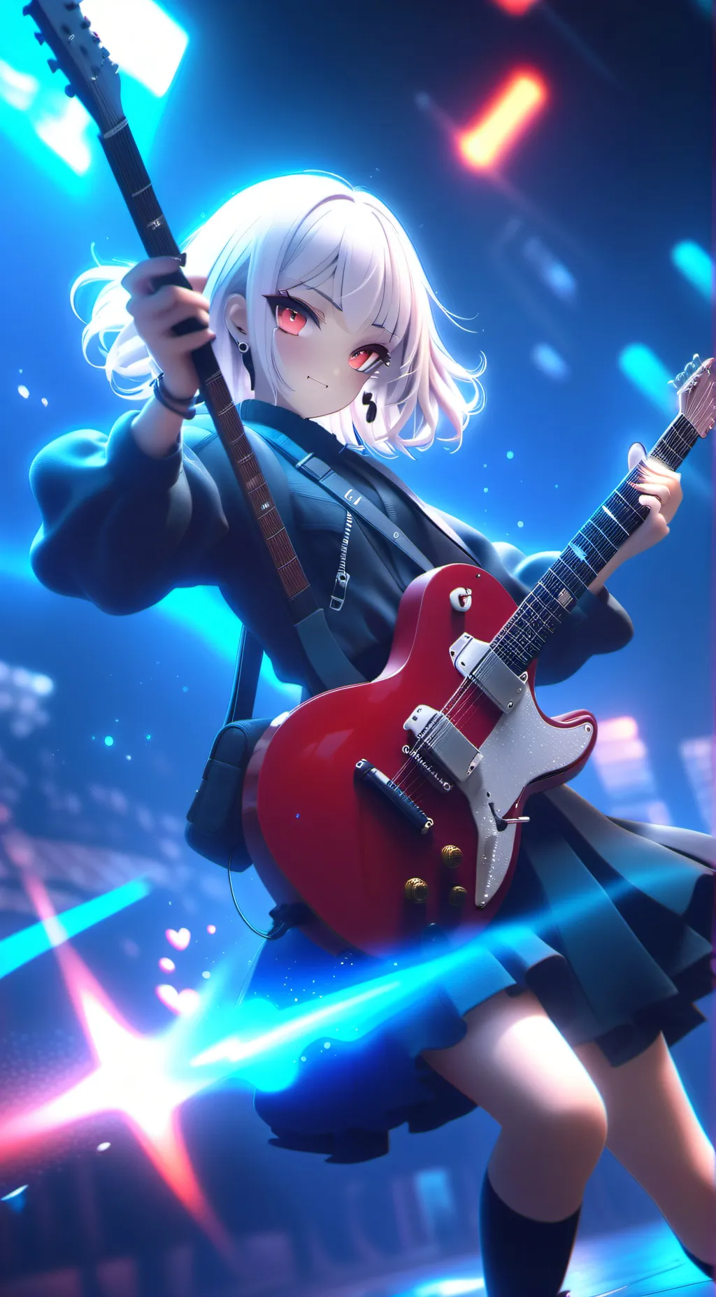 ai character: Sky background