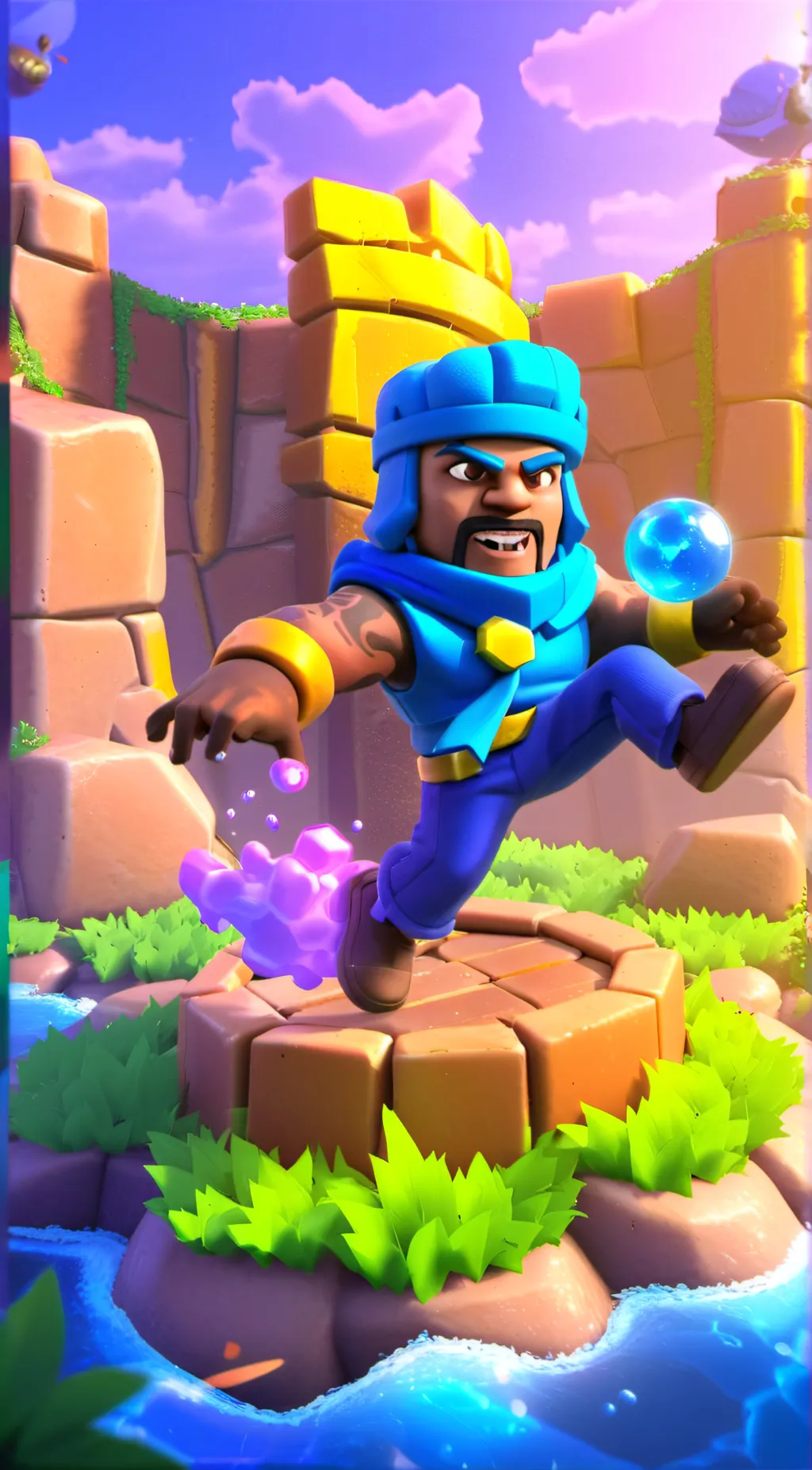 ai character: Yalo background