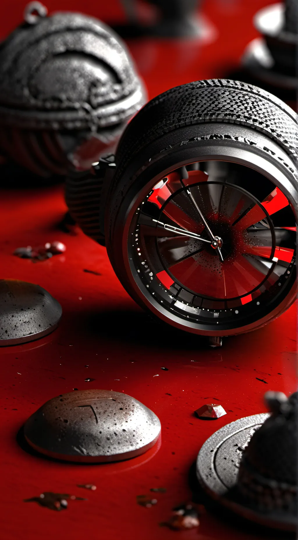 ai character: Bruno is orange background