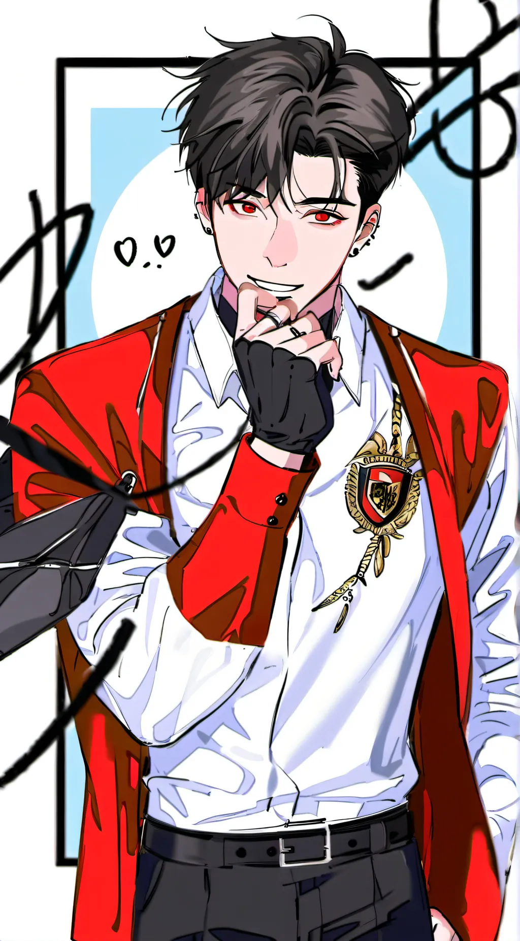 ai character: Max background