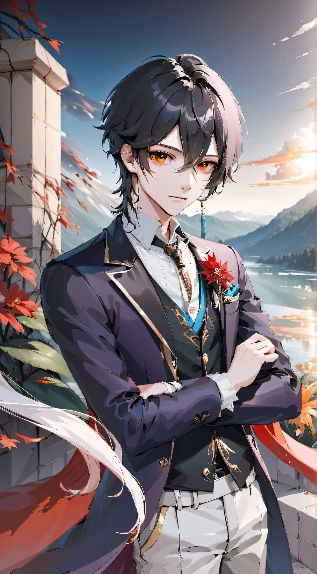 ai character: asher background