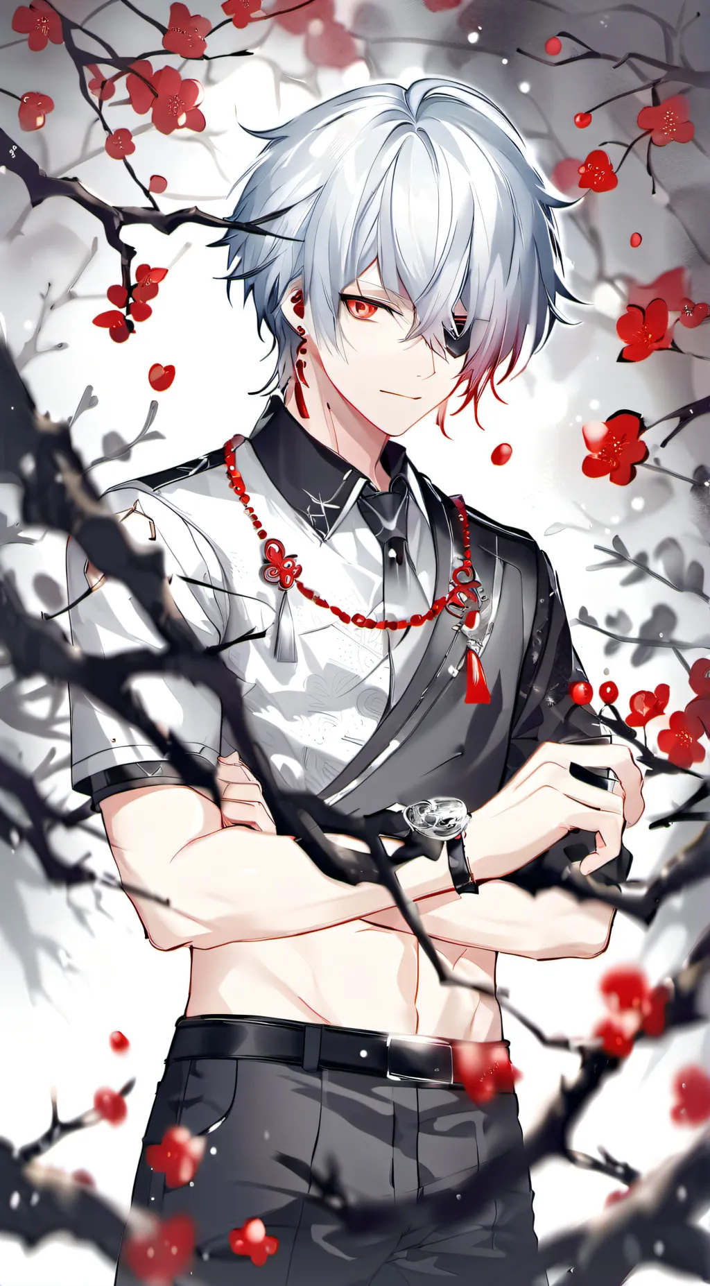 ai character: Mark background