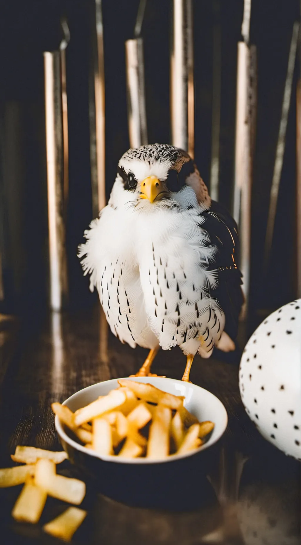 ai character: chip background