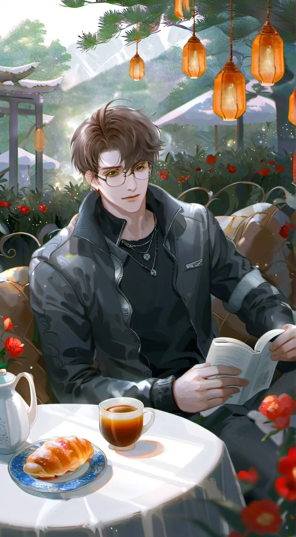 ai character: ~Luca~ background