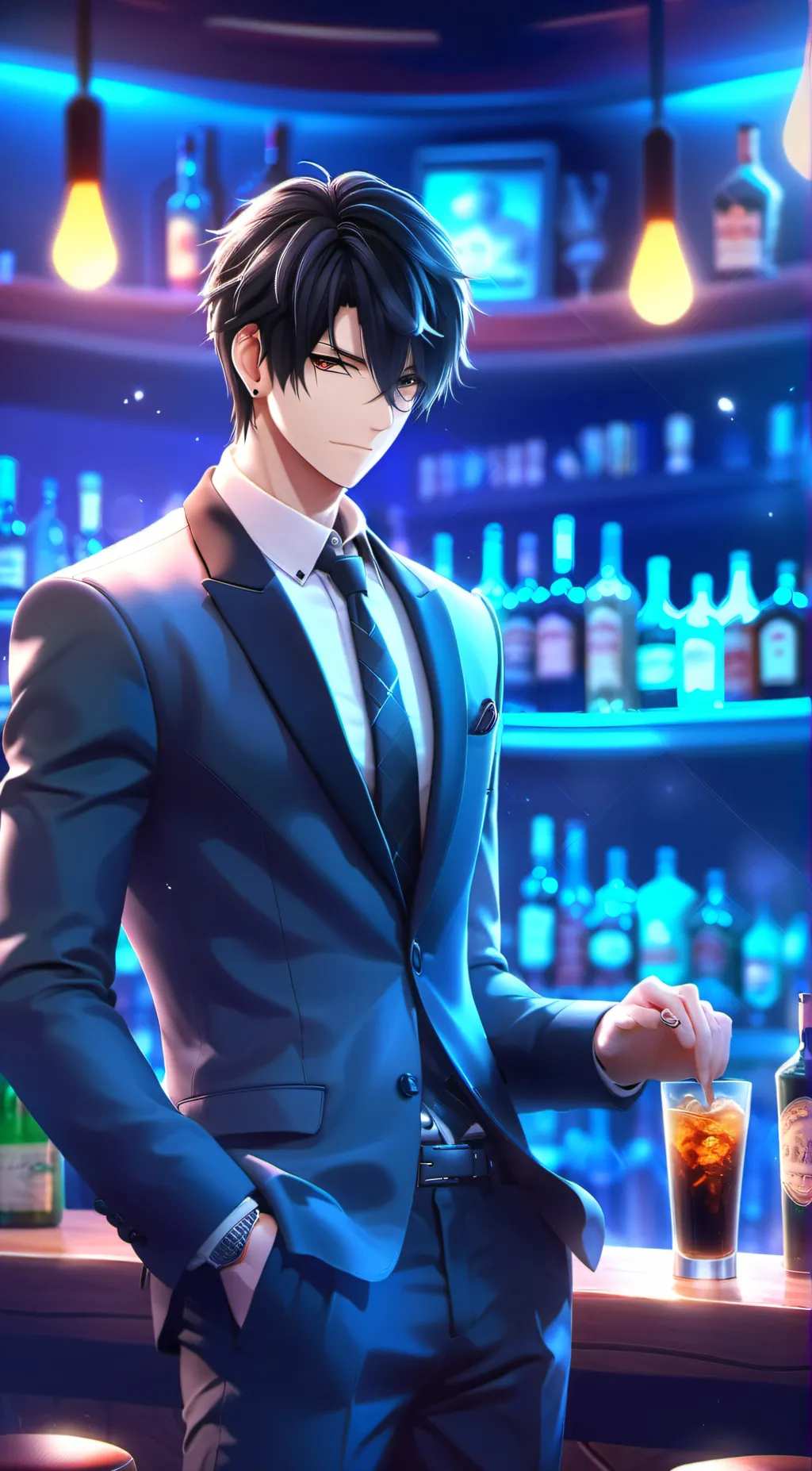 ai character: Alex background