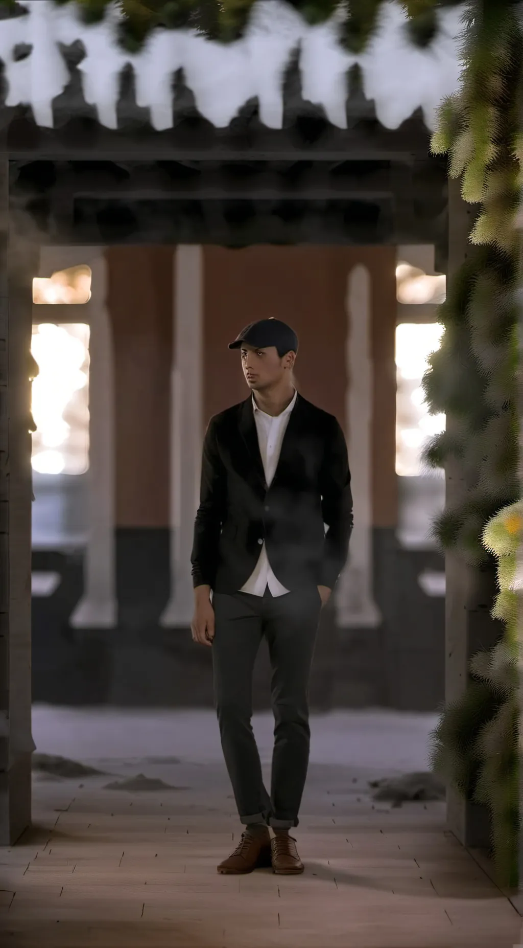 ai character: nidal wonder  background