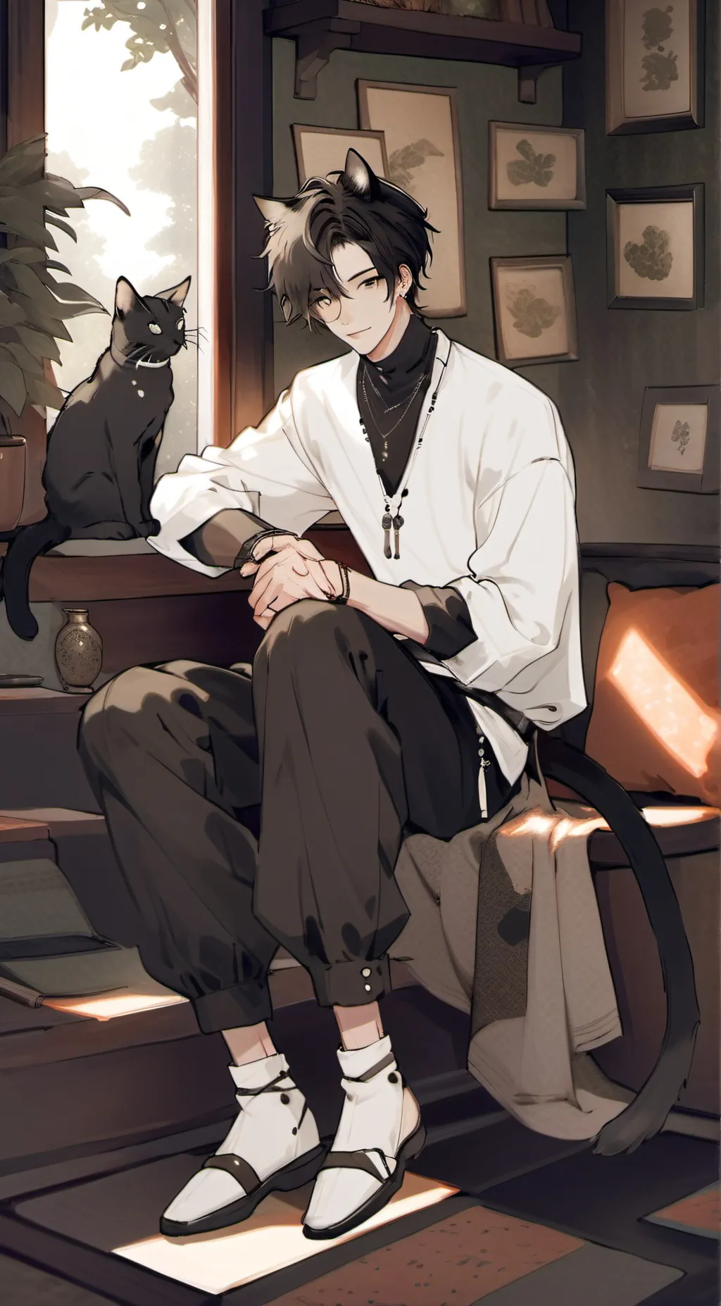 ai character: vulture background