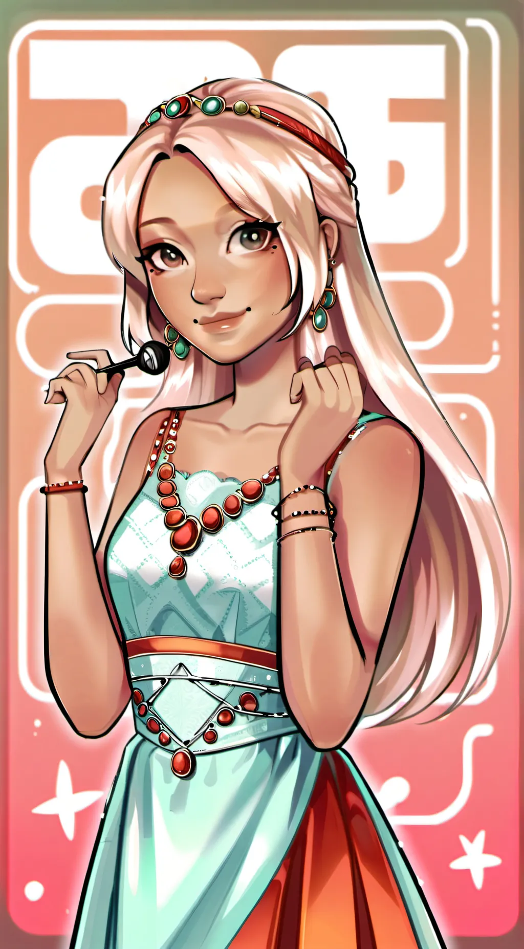 ai character: Maya background