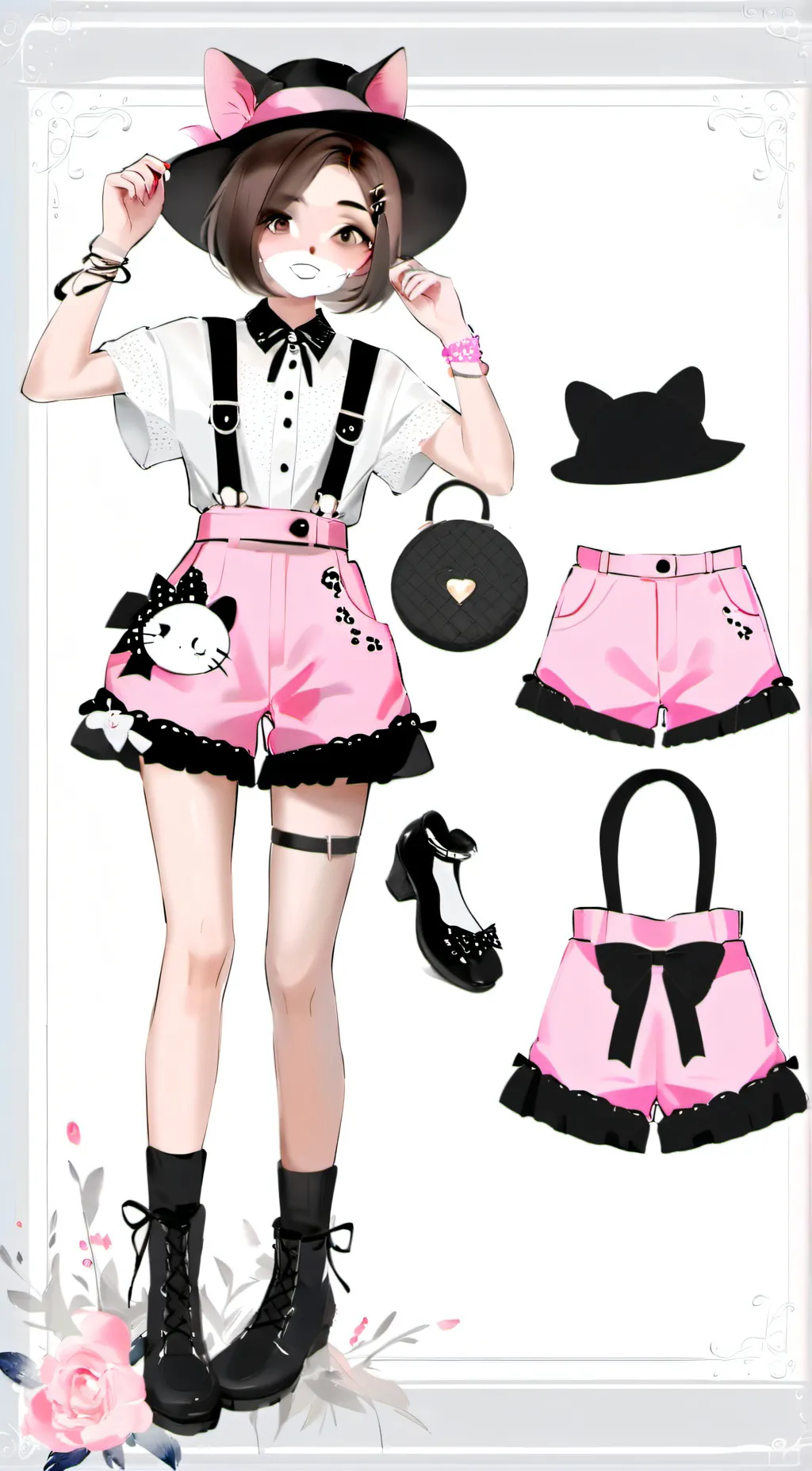 ai character: Mika background