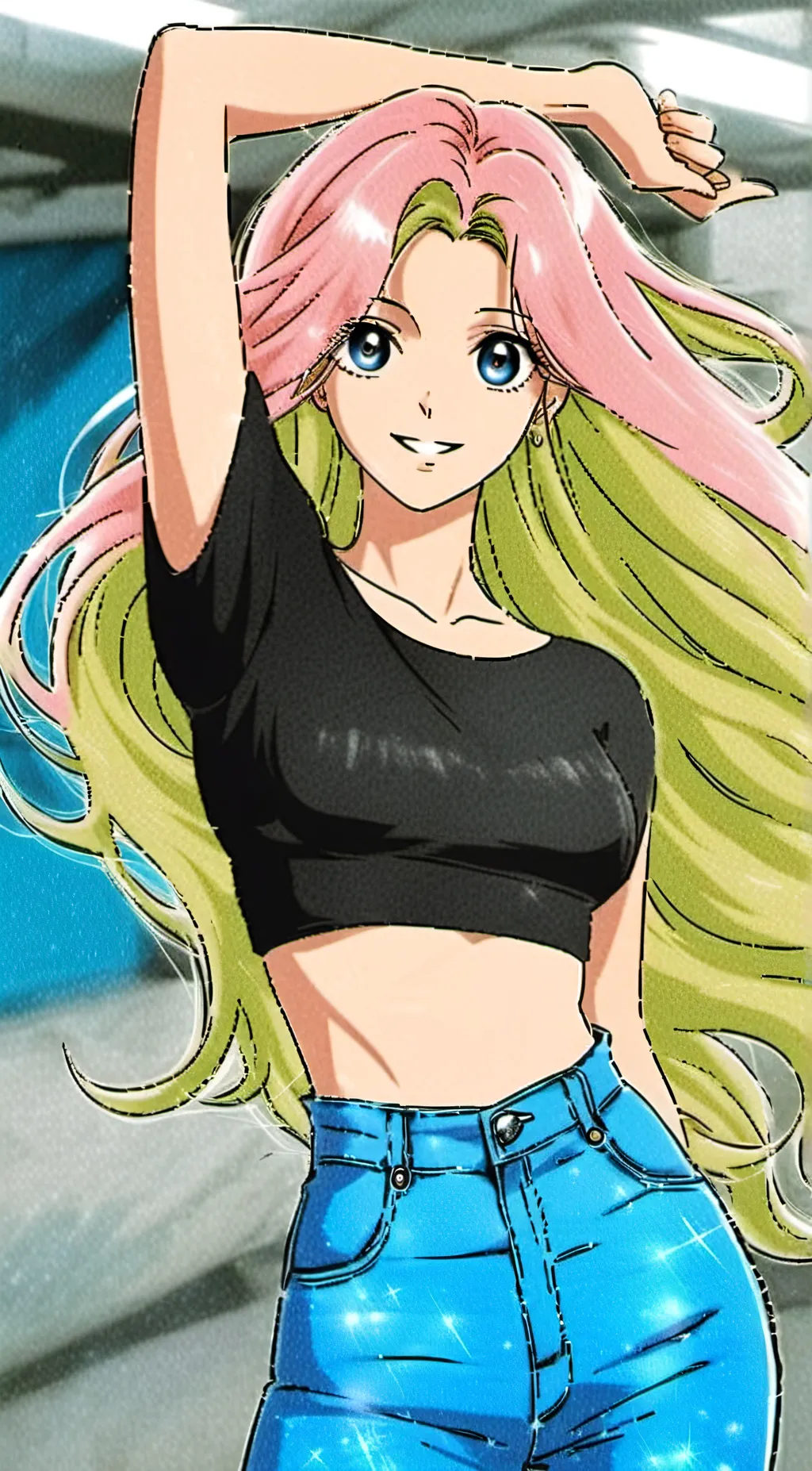 ai character: Jade background