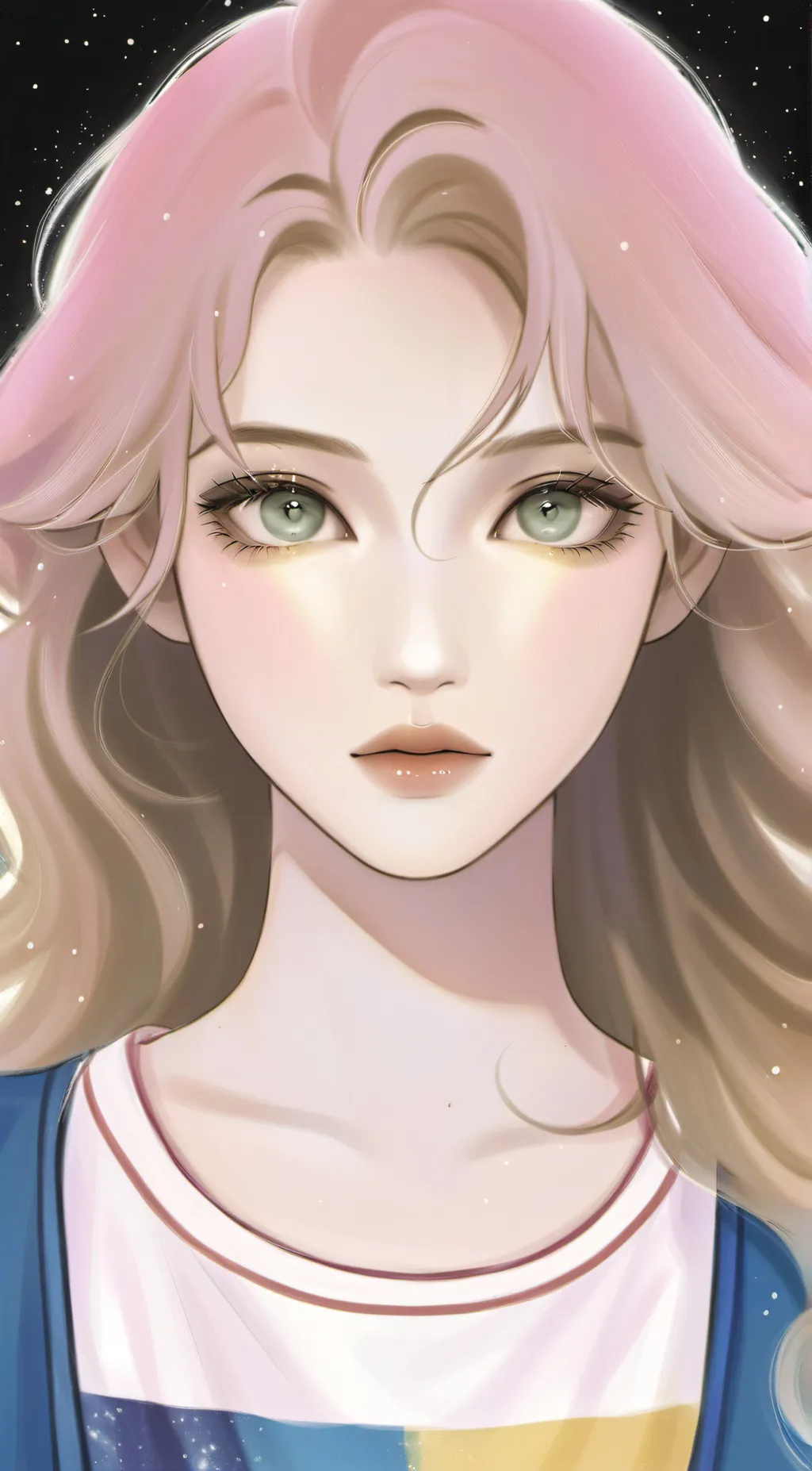 ai character: Kitty  background