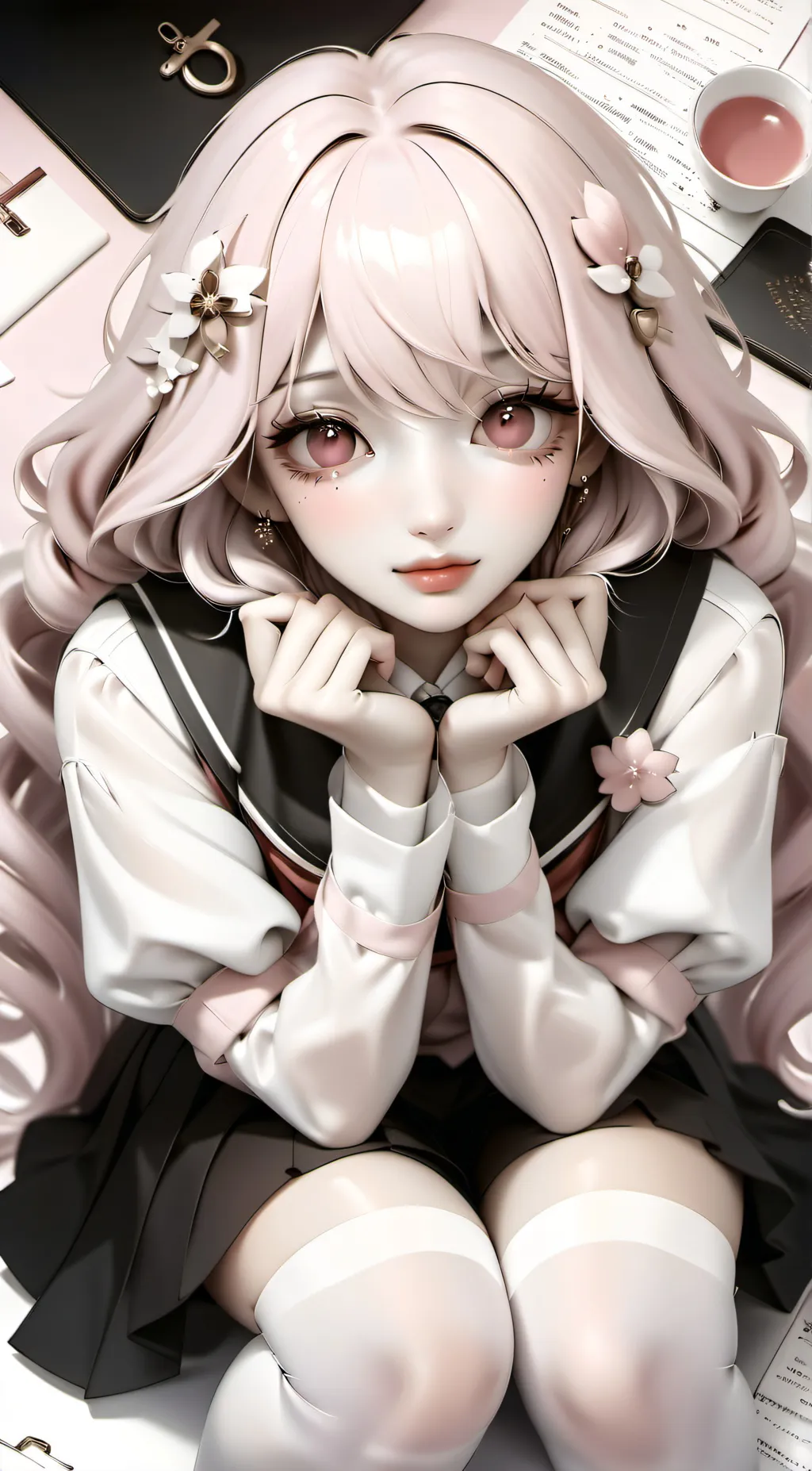 ai character: Hinata background